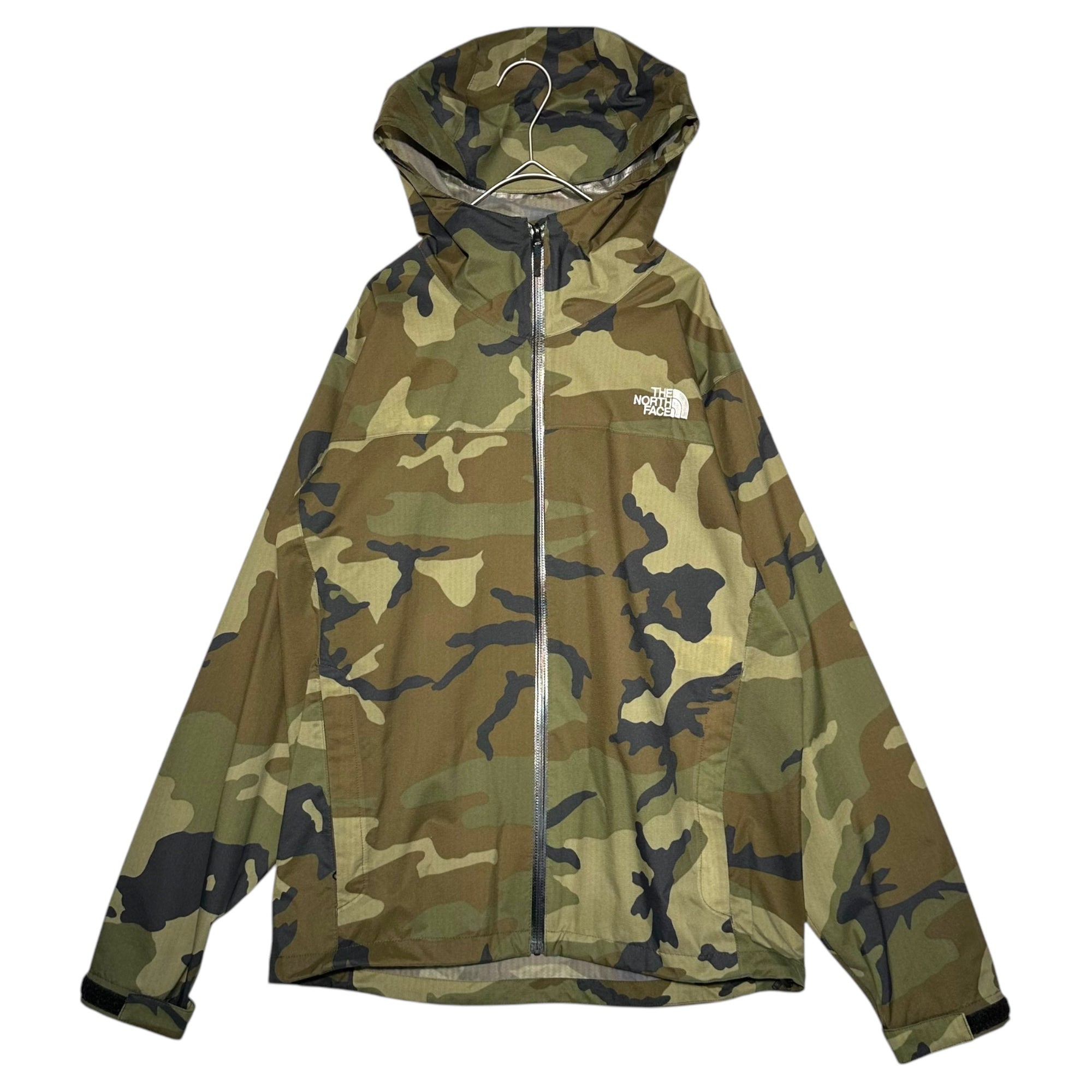 THE NORTH FACE(ノースフェイス) Novelty Venture Jacket ノベルティー ベンチャー ジャケット カモ ナイロン NP61515 M カーキ