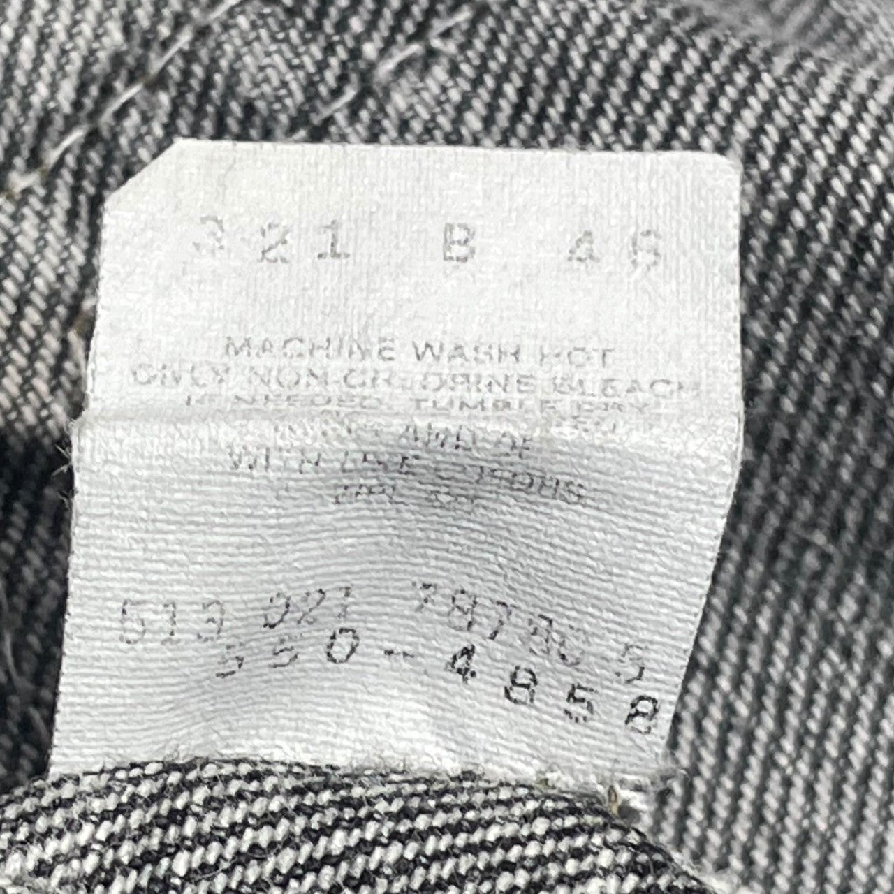 Levi's(リーバイス) 90's 550 black denim pants ブラック デニム パンツ 550-4858 W40/L30 ブラック 先染め 1991年2月製造 90年代 ヴィンテージ USA製