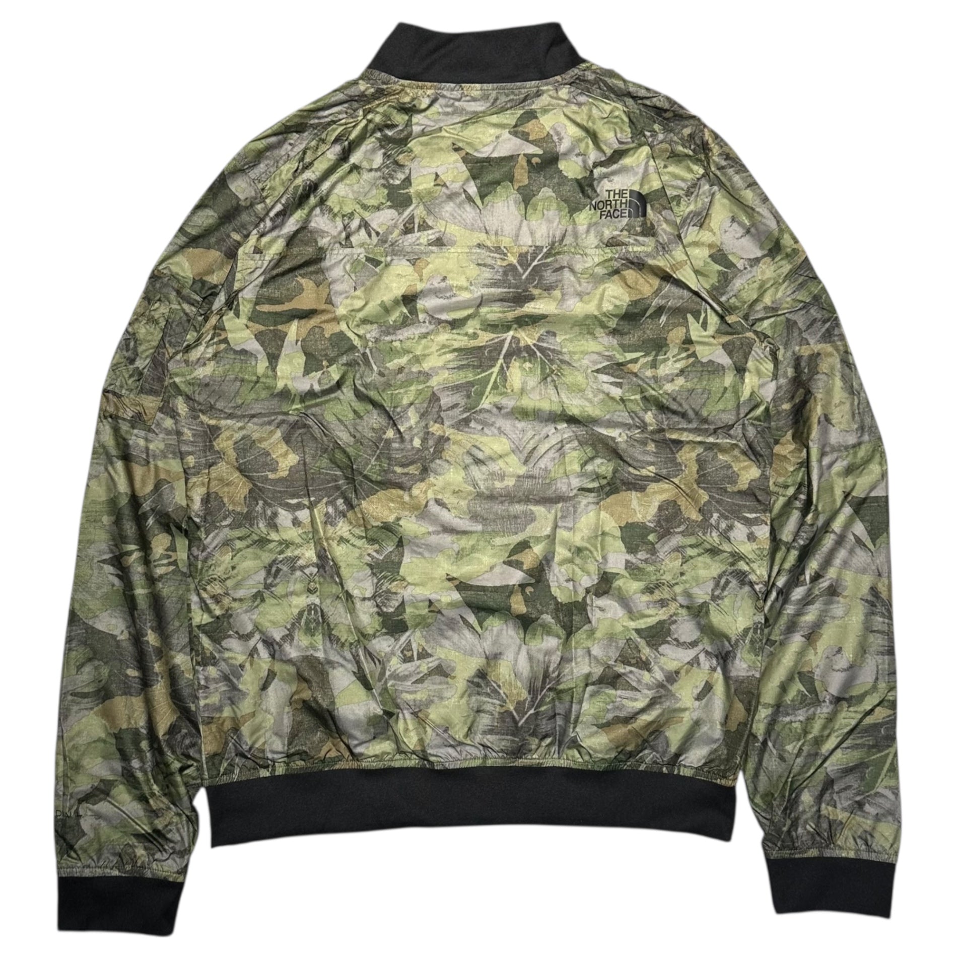 THE NORTH FACE(ノースフェイス) Camouflage Bomber Jacket カモフラ ボンバー ジャケット NF0A3MHM S グリーン×ブラック ブルゾン