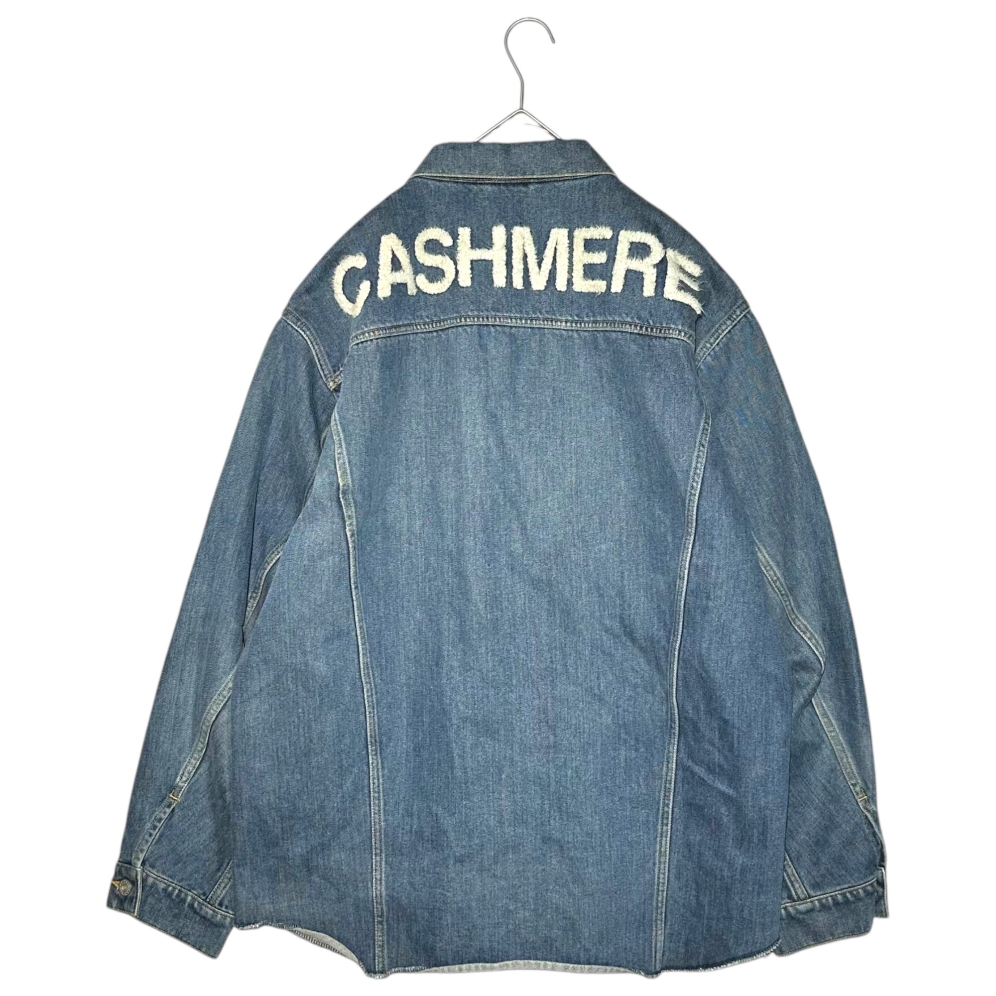 doublet(ダブレット) 19AW CASHMERE DENIM JACKET カシミア デニム ジャケット 19AW12BL92 M インディゴ