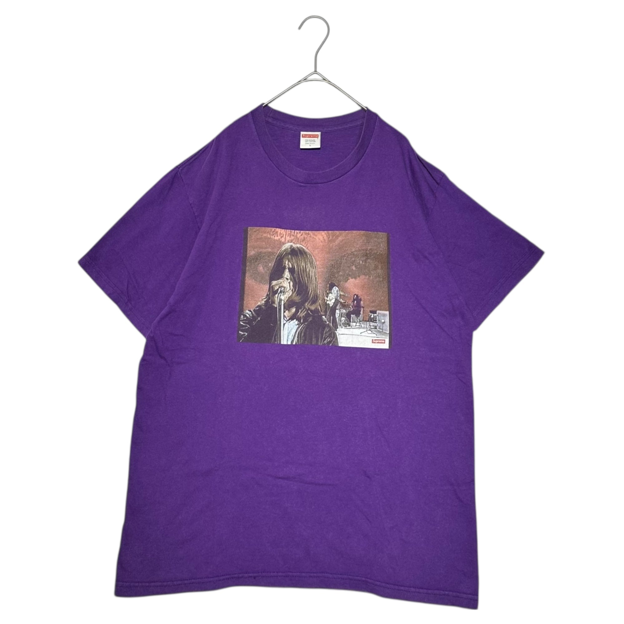 SUPREME(シュプリーム) 16SS Black Sabbath Paranoid Tee ブラック サバス パラノイド Tシャツ L パープル