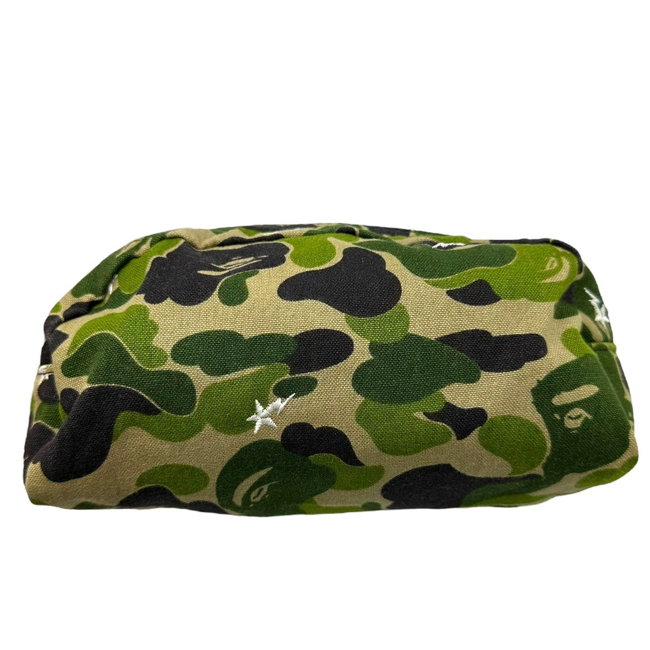 A BATHING APE(アベイシングエイプ) COME POACH カモ ポーチ カーキ 迷彩 カモフラ ケース