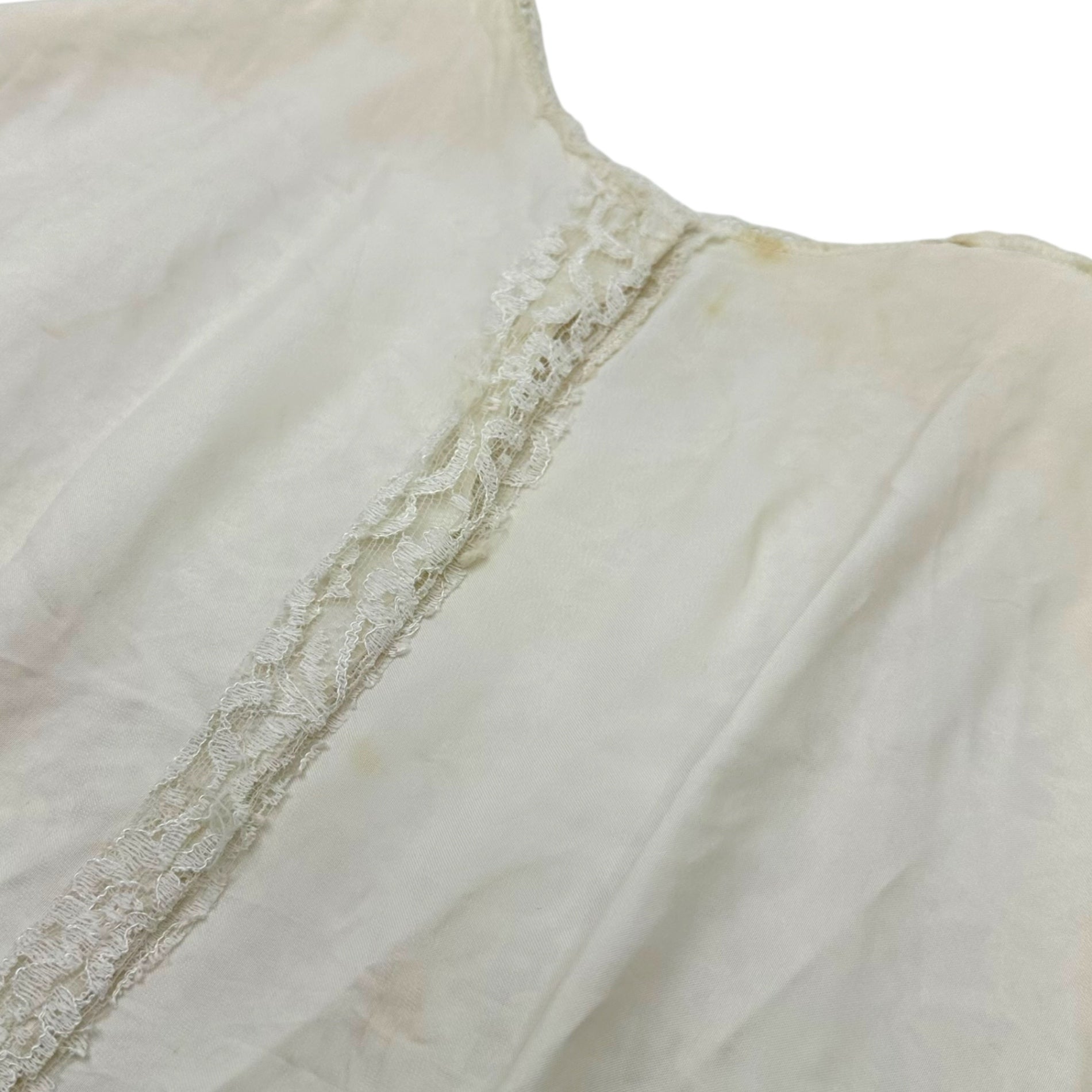 VINTAGE(ヴィンテージ) 60~'s all lace blouse 総レースブラウス FREE アイボリー