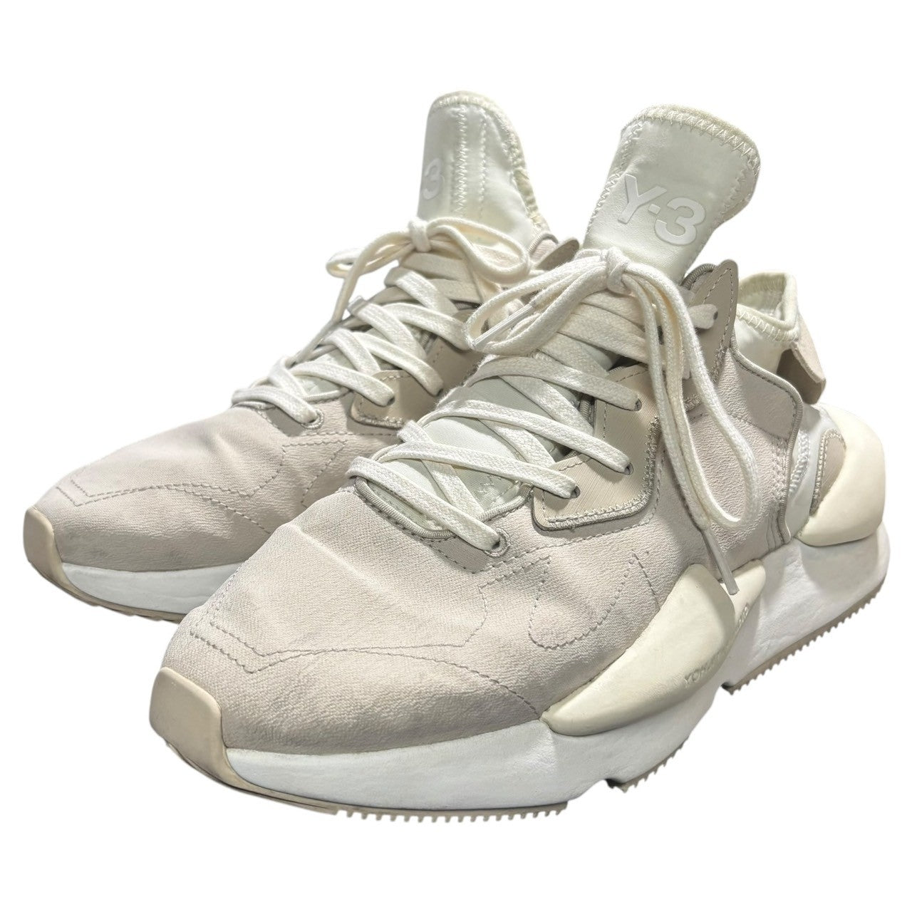Y-3(ワイスリー) KAIWA Low-cut Tech Sneakers カイワ ローカット テック スニーカー GX6079 27.0cm ベージュ