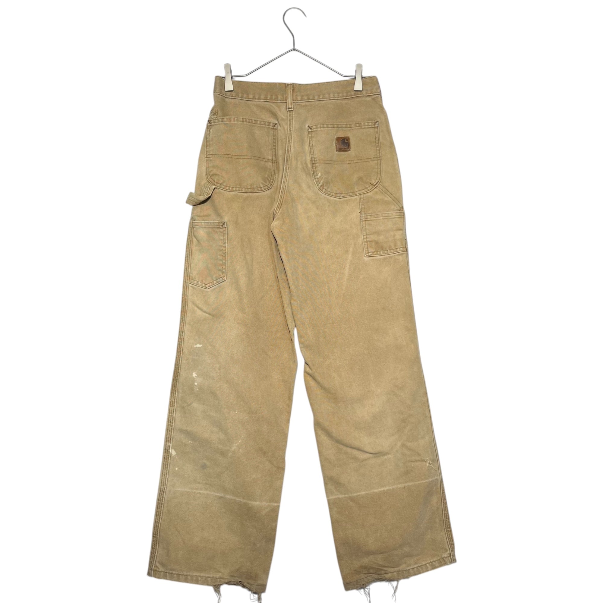 carhartt(カーハート) 00's Duck fabric painter pants ダック地 ペインター パンツ 16REGULAR(M程度) ベージュ 2002年製造
