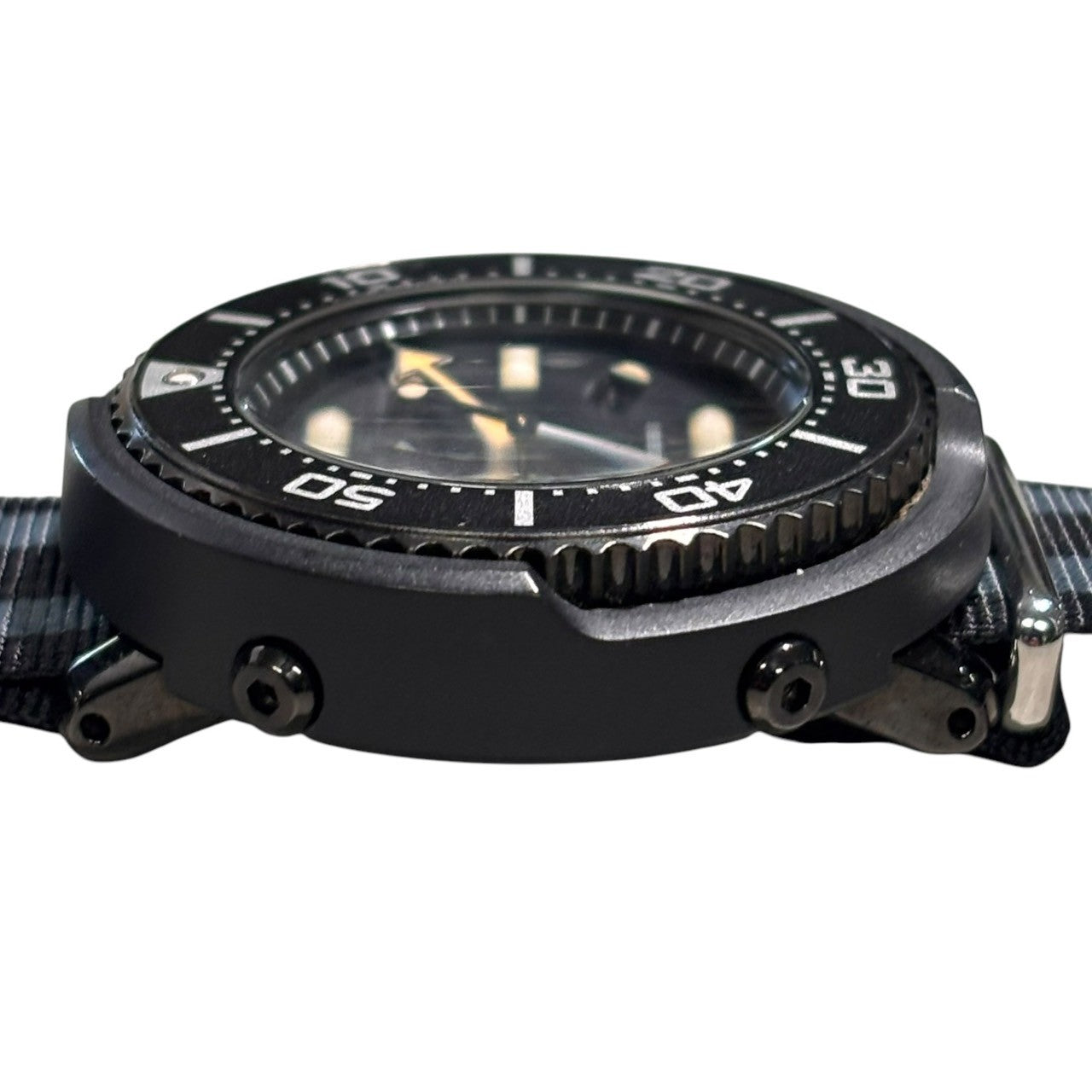 SEIKO(セイコー) FREEMANS SPORTING CLUB Prospex watch フリーマンズ スポーティング クラブ プロスペックス 腕時計 V147-0BC0 ブラック 箱・純正ベルト付