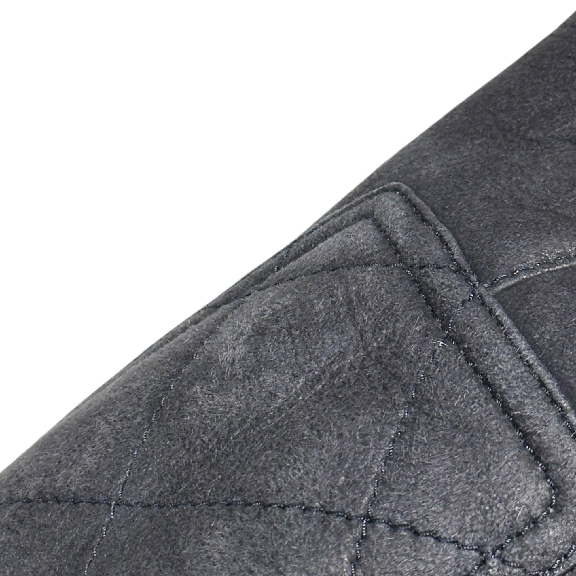 GUCCI(グッチ) Goatskin Mouton Biker Jacket 山羊革 ムートン バイカー ジャケット 354176 XS189 48(M程度) ブラック ライダース レザー