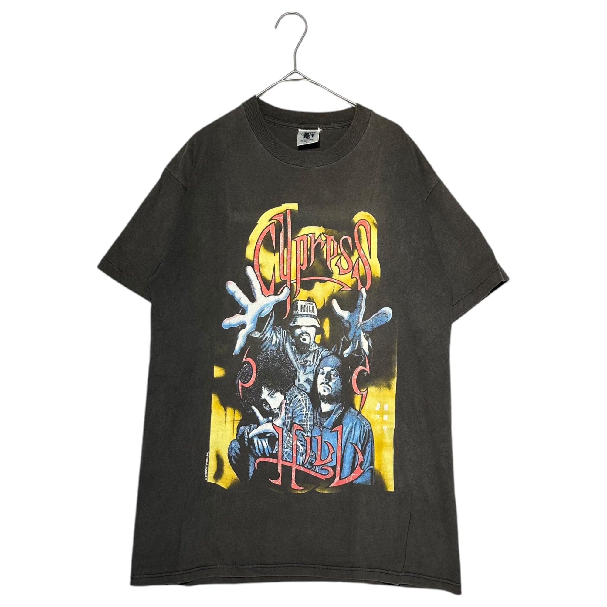 VINTAGE(ヴィンテージ) 90's "The Cypress Hill Experience" Vintage Tee サイプレス ヒル ヴィンテージ Tシャツ L ブラック 90年代 PHUNCKY PHEEL. INC ヒップホップ ラップ