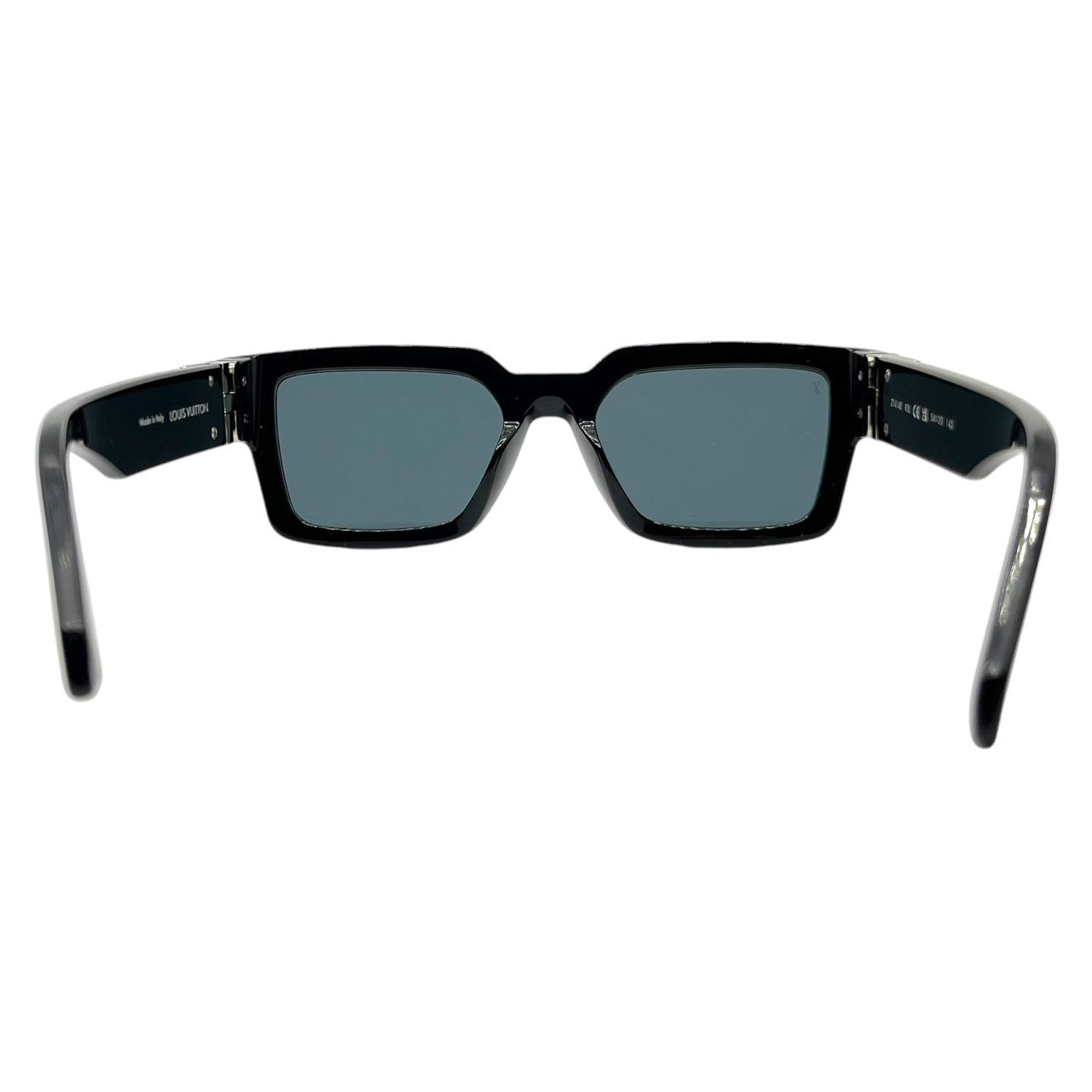 LOUIS VUITTON(ルイヴィトン) 2021 LV match side logo square sunglasses LVマッチ サイドロゴ スクエア サングラス Z1414E 93L 54□20 ブラック ケース付属