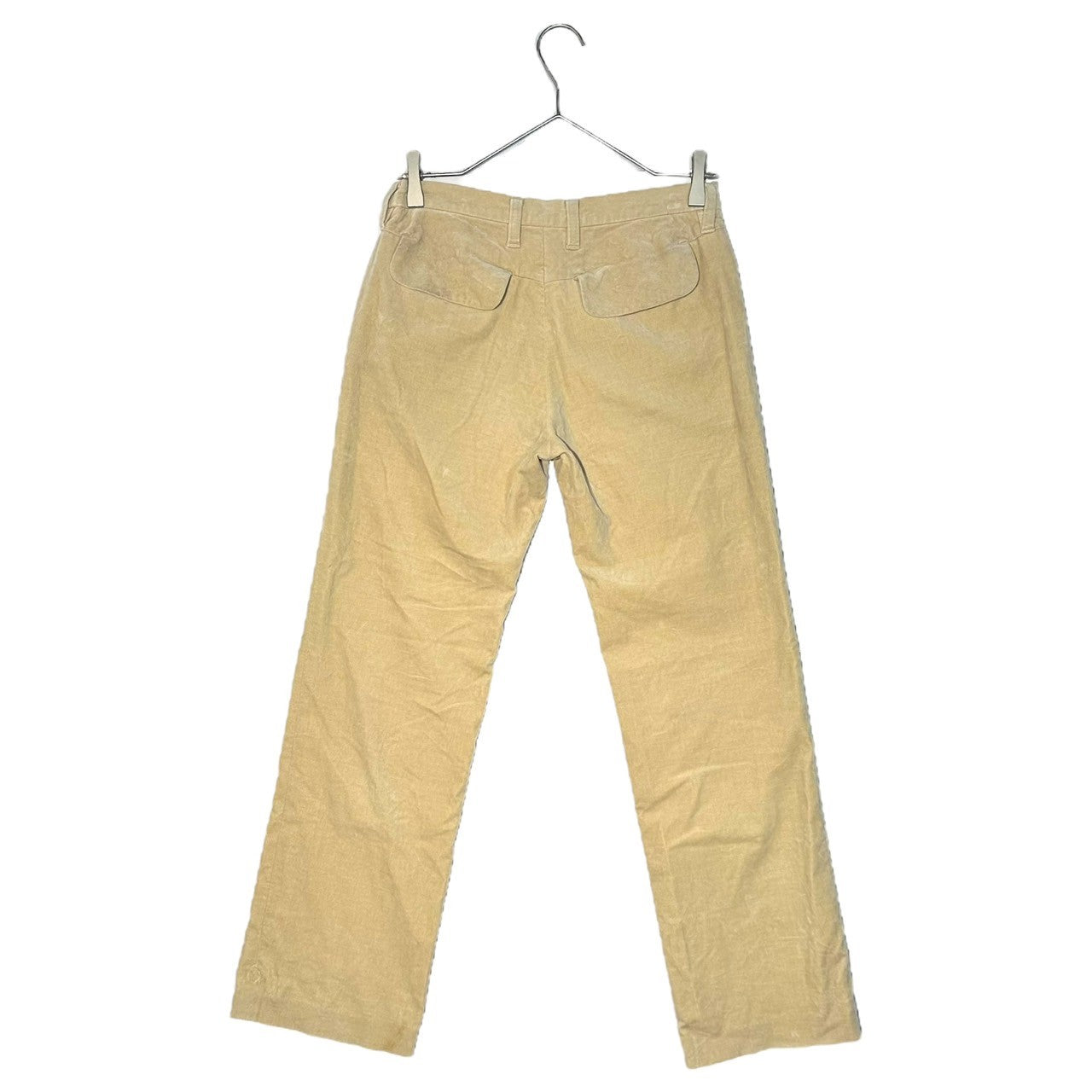 ISSEY MIYAKE FETEI(イッセイミヤケフェット) Cotton cashmere stretch skinny pants コットン カシミア ストレッチ スキニー パンツ IF74FF529 1(S程度) アイボリー