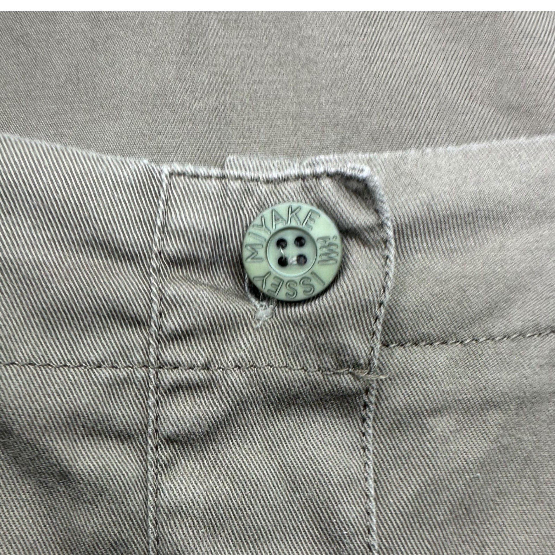 IM ISSEY MIYAKE(アイム イッセイミヤケ) 90's vintage apron long cut and sew 90年代 ヴィンテージ エプロン ロング カットソー M~L ブラウン