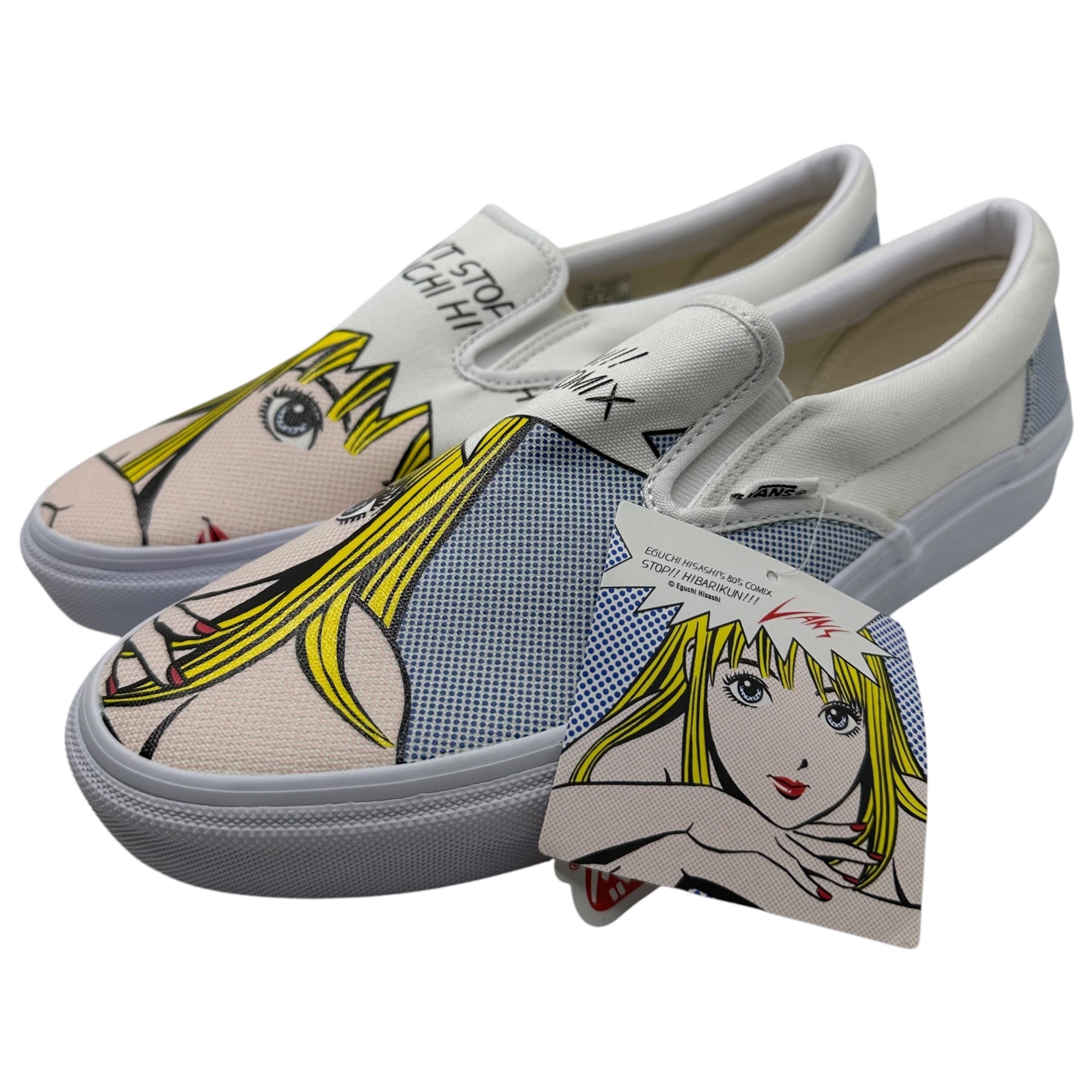 VANS(バンズ) V98R HIBARIKUN SLIP ON ストップひばり君 スリッポン スニーカー 616144-0001 29cm ホワイト 箱付