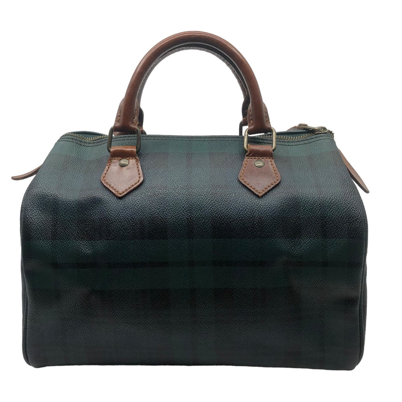 POLO RALPH LAUREN(ポロラルフローレン) old check mini boston bag オールド チェック ミニボストン バッグ グリーン