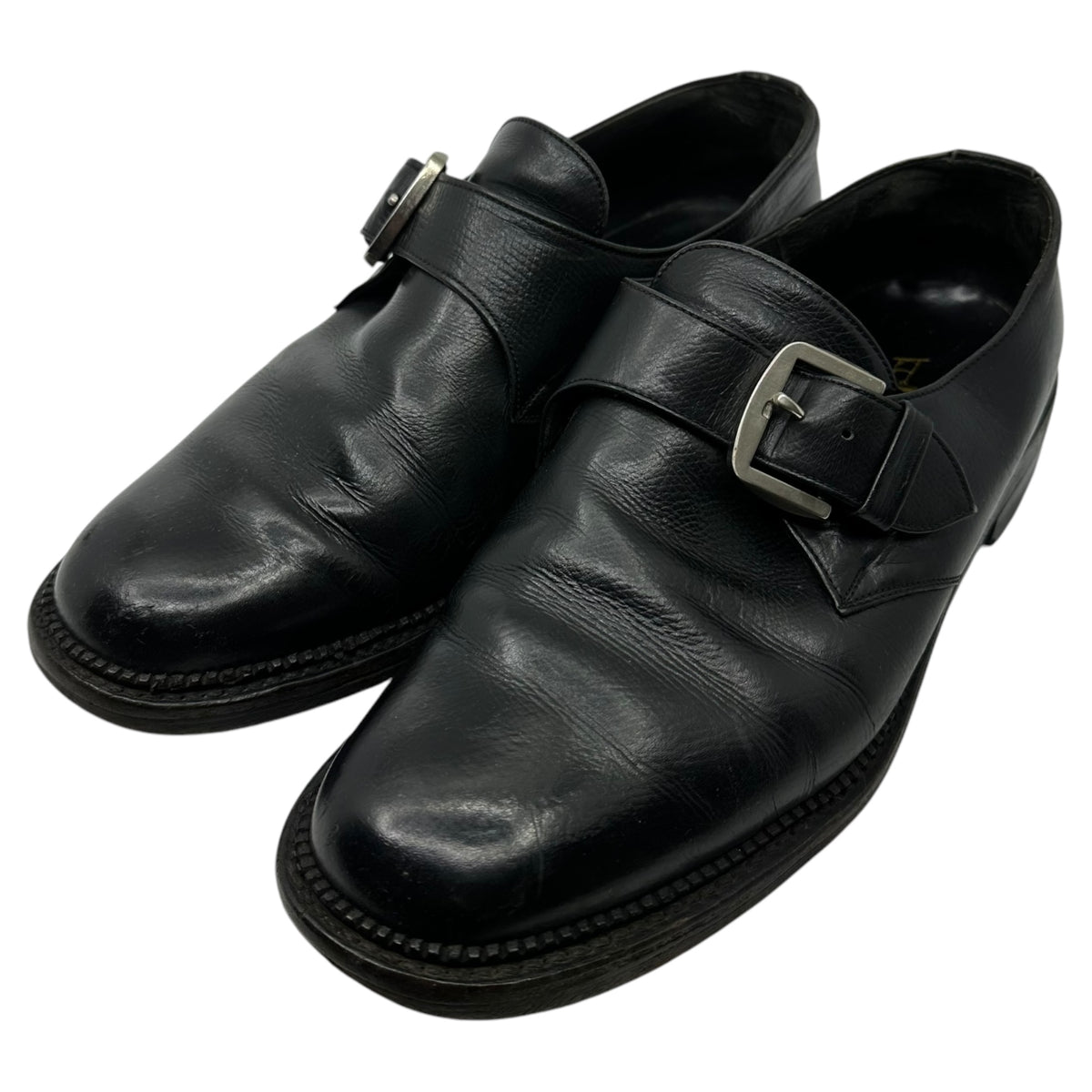 REGAL(リーガル) Single monk-strap leather shoes シングル モンク 