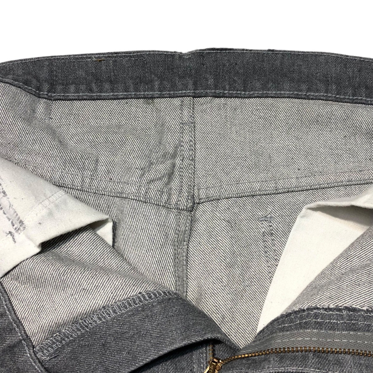 Levi's(リーバイス) 80’s straight denim pants ストレート デニム パンツ 40509-2767 W36 L32 グレー 先染め 80年代 1986年3月製造 513 USA製 ヴィンテージ