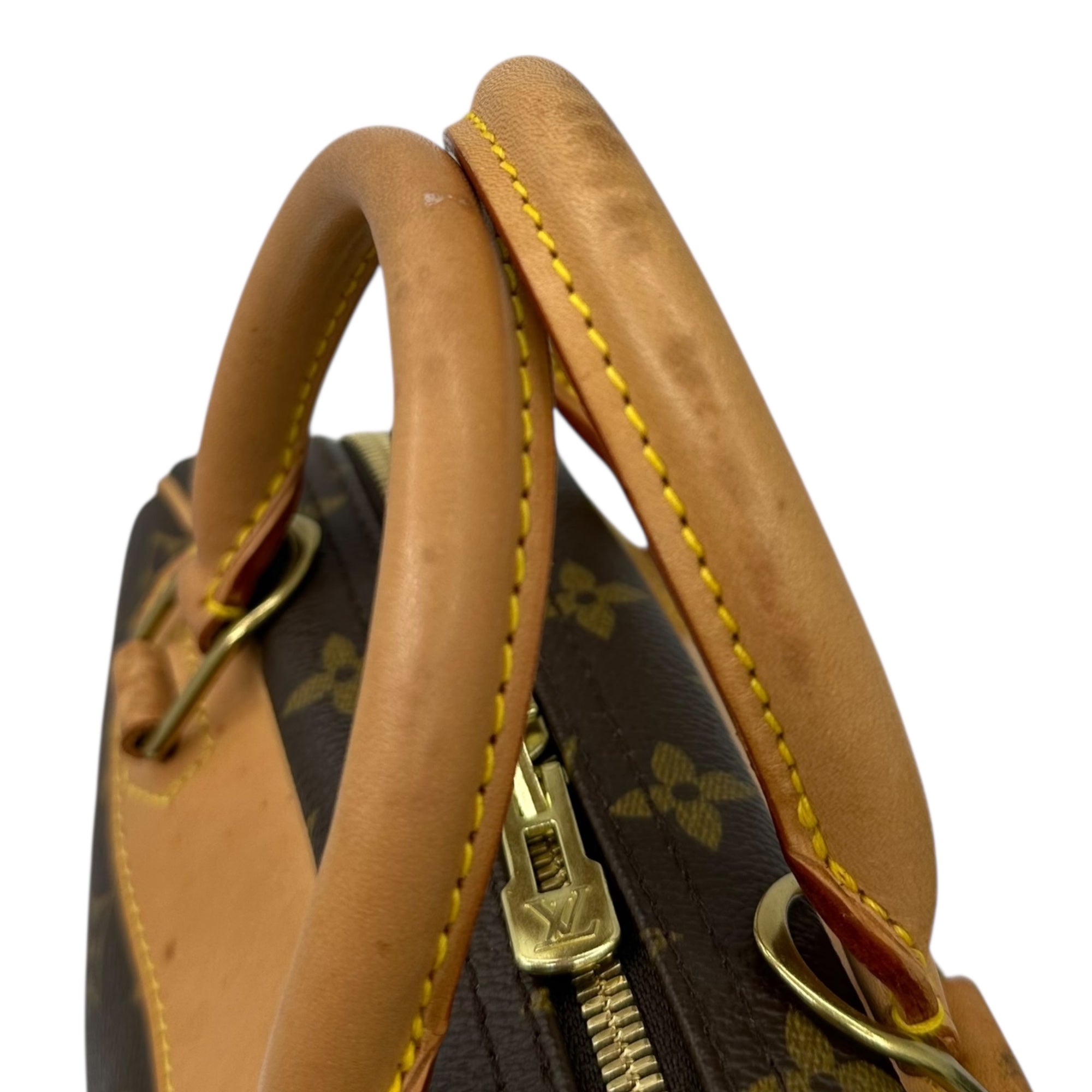 LOUIS VUITTON(ルイヴィトン) 04's Trouville トゥルーヴィル ハンド バッグ 化粧鞄 型番:M42228 製造番号1004 ブラウン 2004年製造
