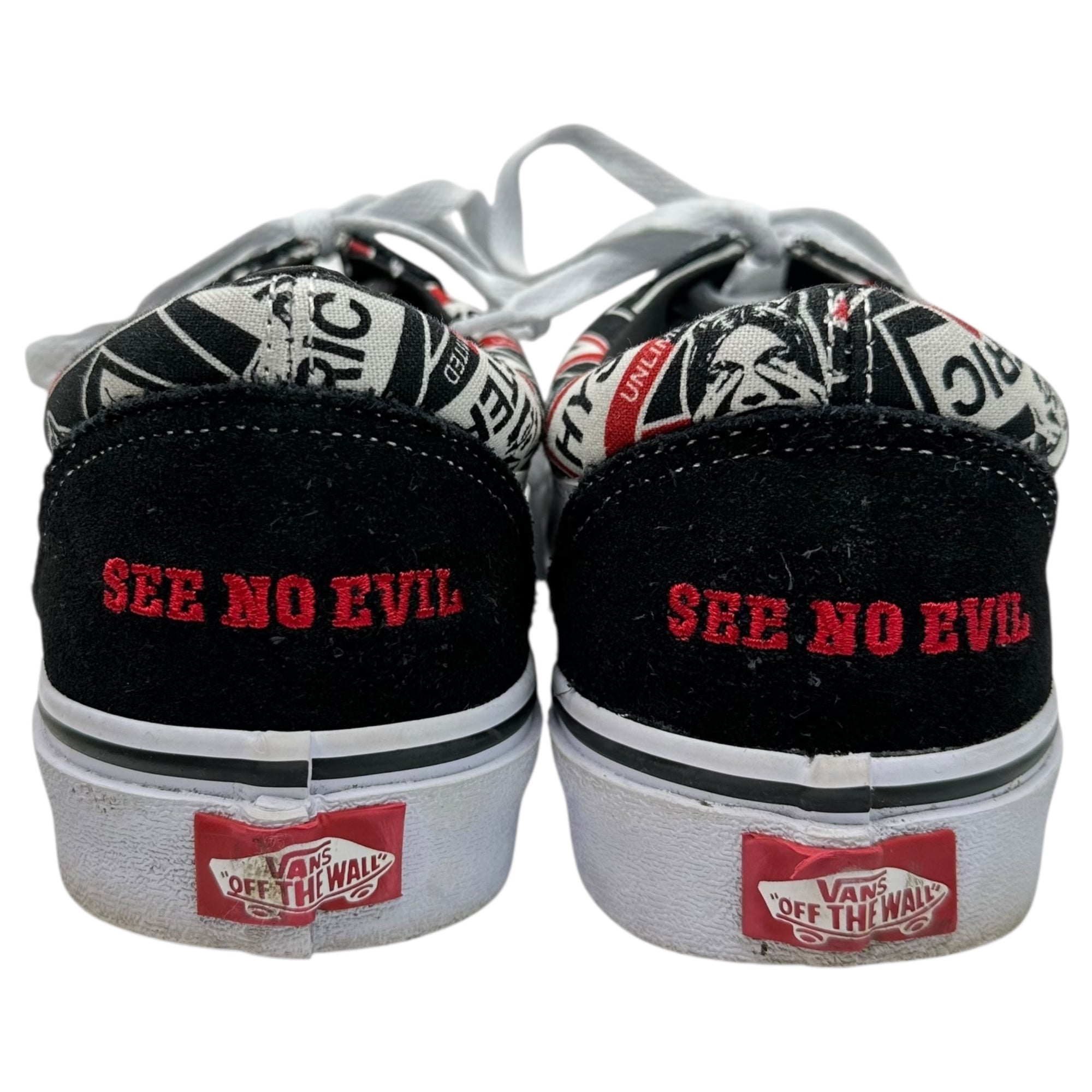 HYSTERIC GLAMOUR×VANS(ヒステリックグラマー×バンズ) Old Skool "See No Evil" オールドスクール シーノーイービル 26.5cm ブラック