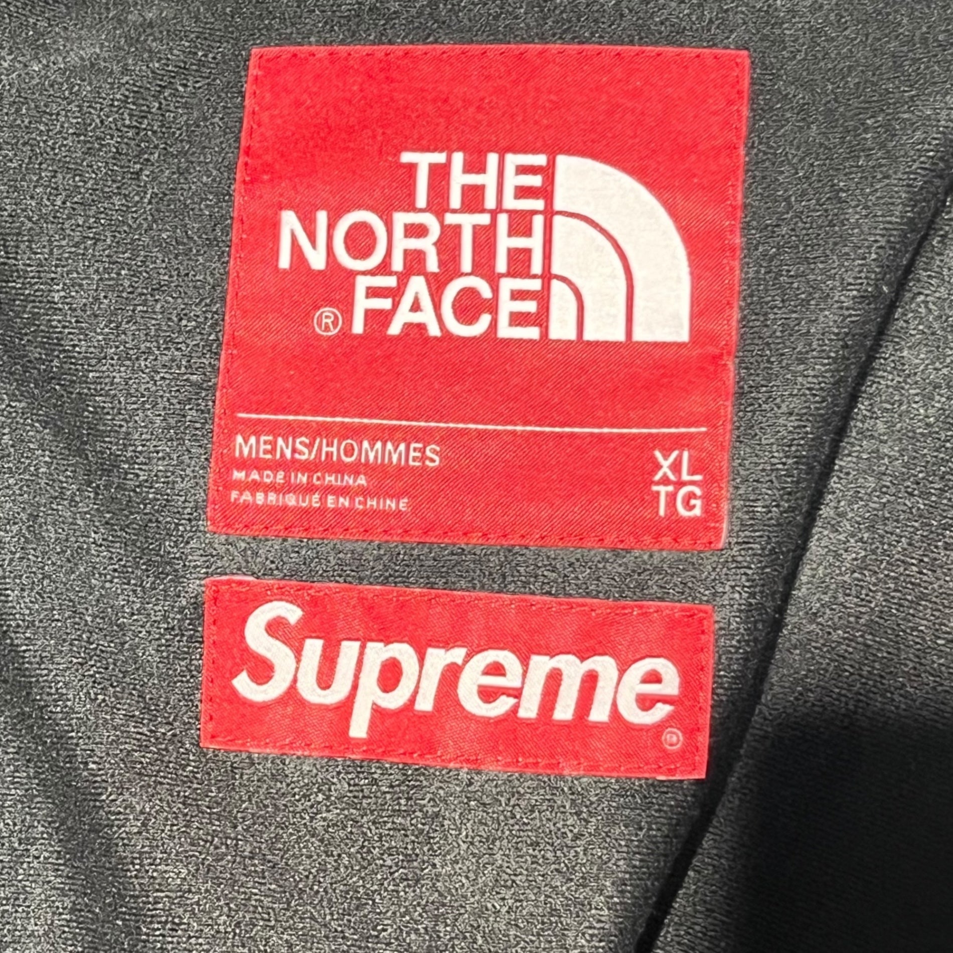 SUPREME×THE NORTH FACE(シュプリーム×ノースフェイス) 21AW Bleached Denim Print Mountain Jacket ブリーチド デニム マウンテン ジャケット NP52100I XL ブラック×ブラウン マウンテンパーカー