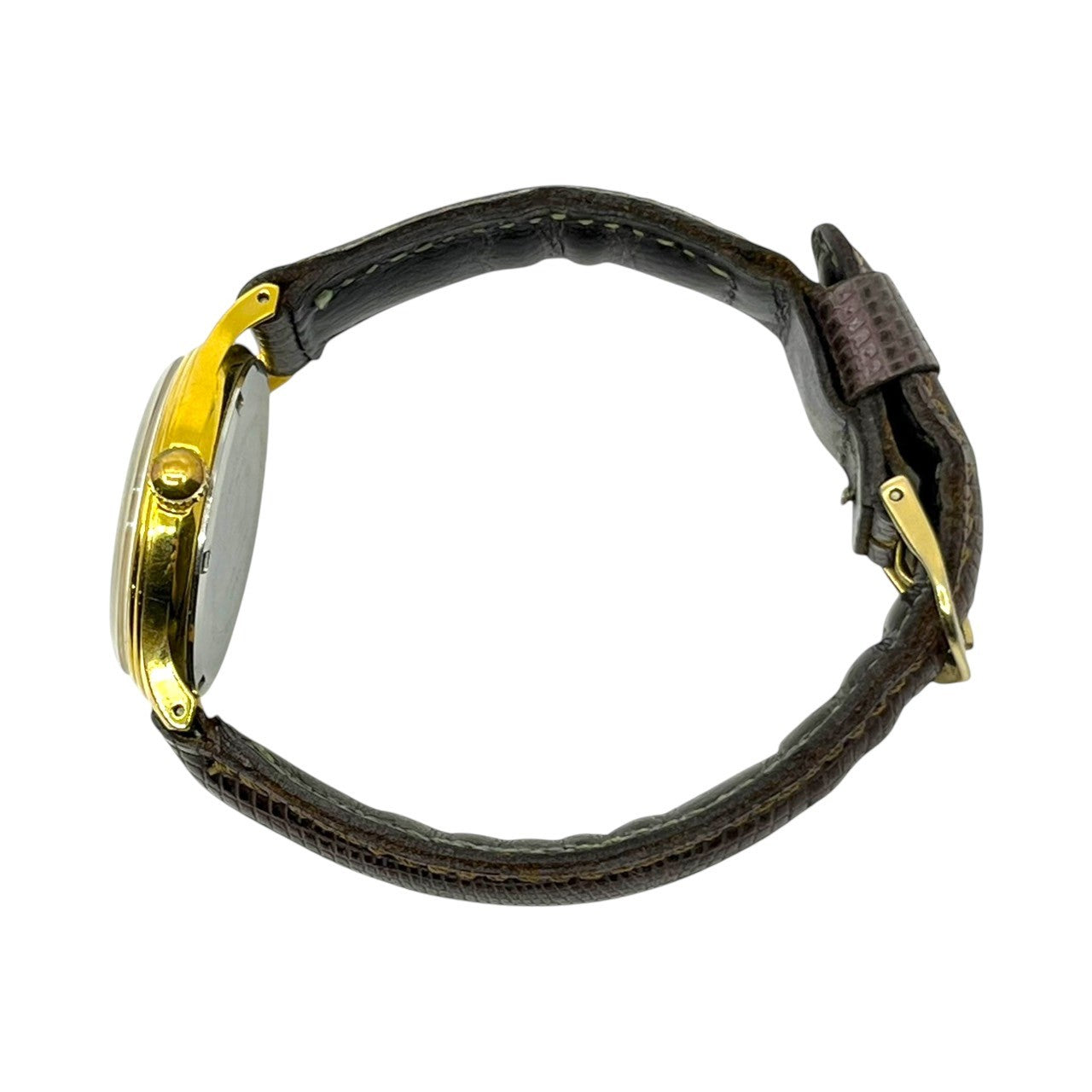 ORIS(オリス) VINTAGE ANTI-SHOCK 7312 hand-wound wristwatch ヴィンテージ 手巻き 腕時計 7312 オフホワイト×ゴールド