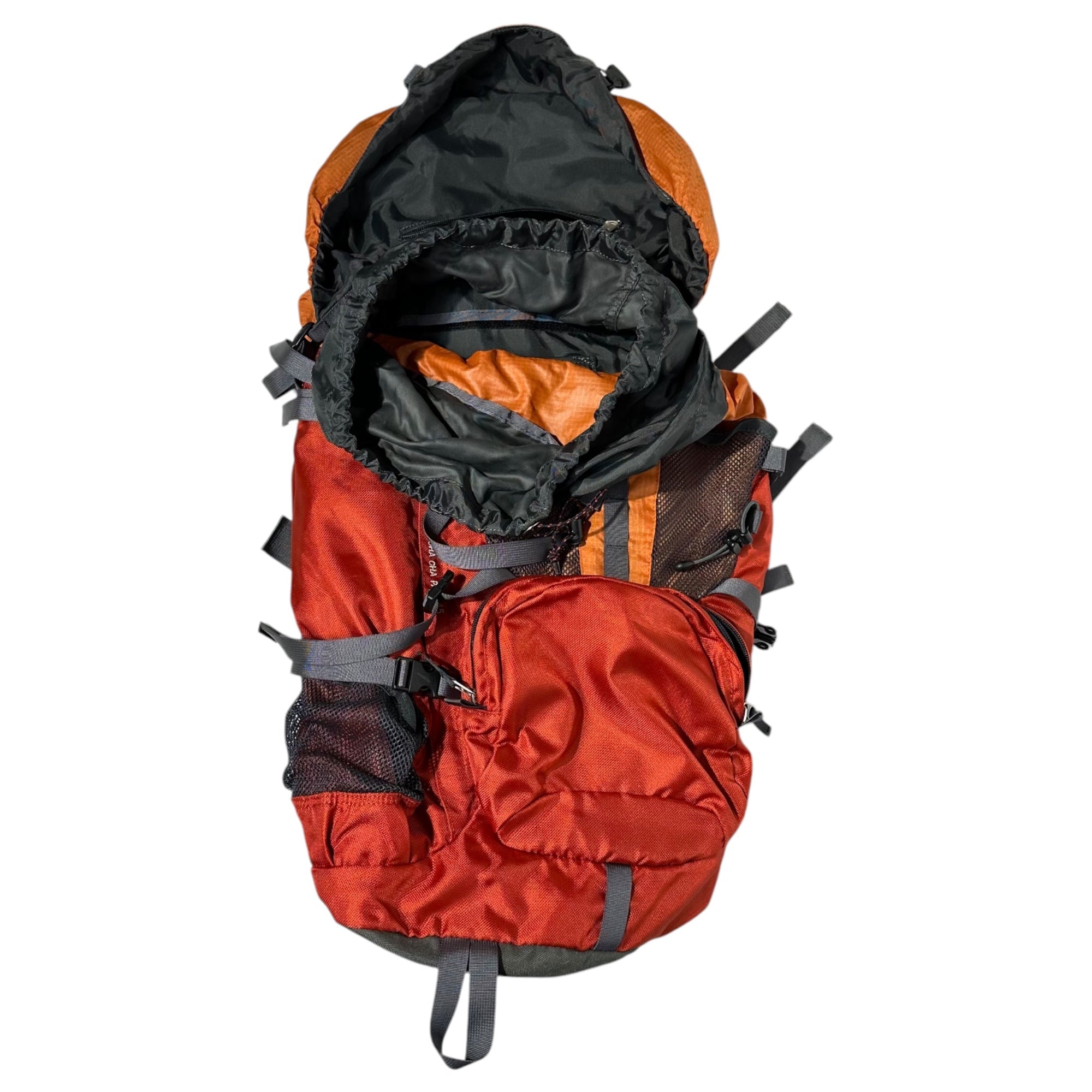 mont-bell(モンベル) ZERO POINT CHA CHA PACK 45 チャチャパック 45 オレンジ×グレー 登山 アウトドア バックパック リュック バッグ