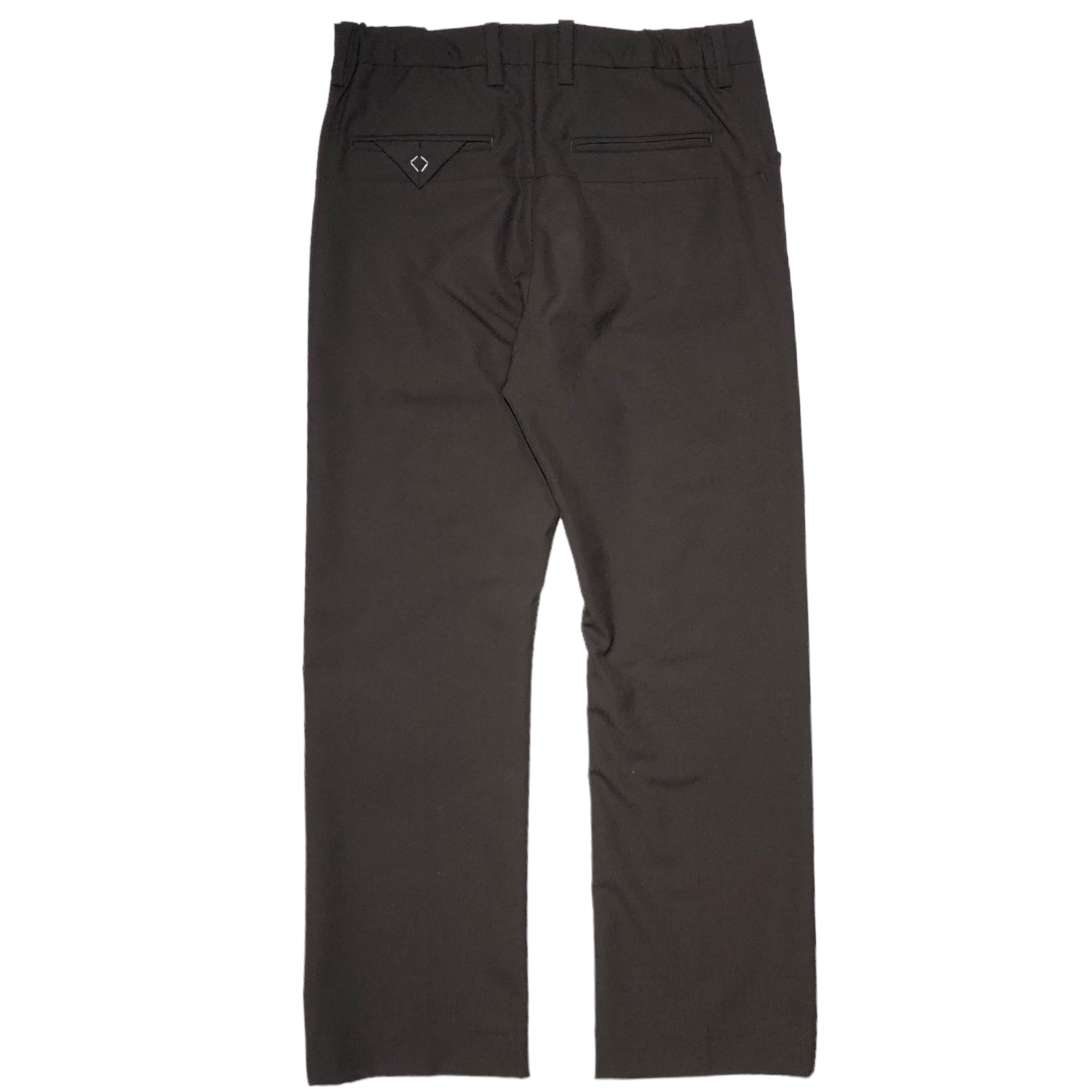 SUNSEA(サンシー) 22SS N.M OXFORD w/耳 TEKETEKE PANTS ナイスマテリアル オックスフォード テケテケパンツ 22S41 2(M) ブラウン