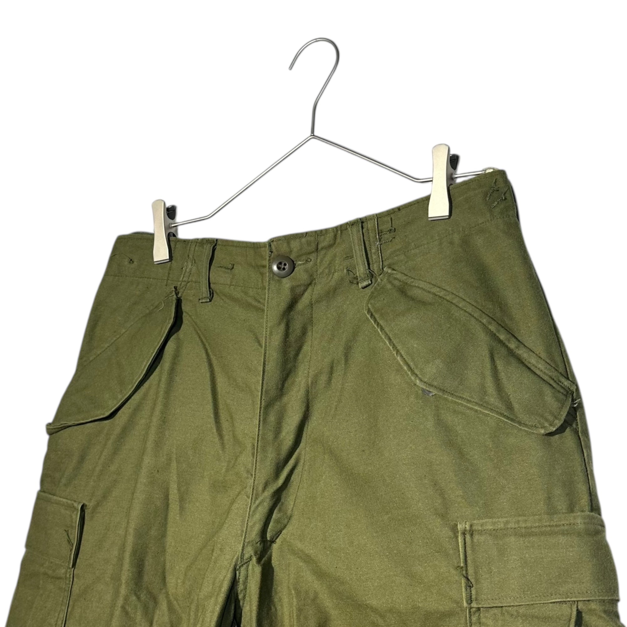 US ARMY(アメリカ軍) 70's M-65 cargo pants カーゴ パンツ ミリタリー 8415-782-2950 S カーキ 70年代 ヴィンテージ 72年製 WINFIELD社製