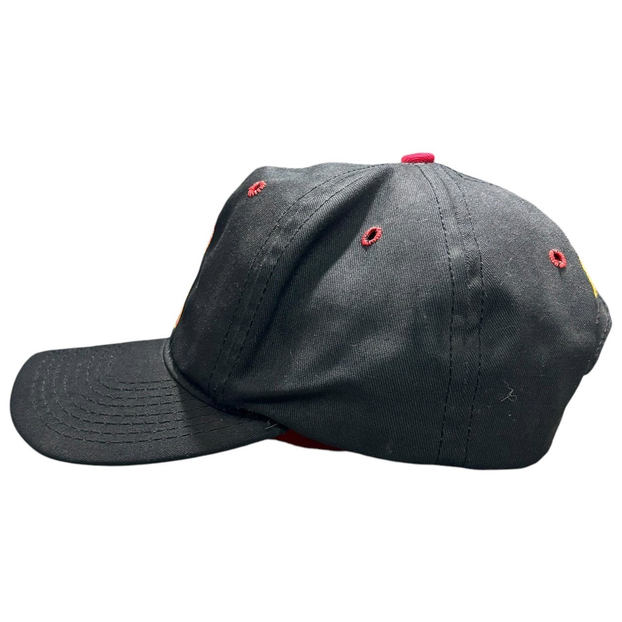 STUSSY(ステューシー) 80's Crown S Logo Embroidery Snapback Cap クラウン S ロゴ 刺繍 スナップバック キャップ ブラック 80年代 ヴィンテージ USA製