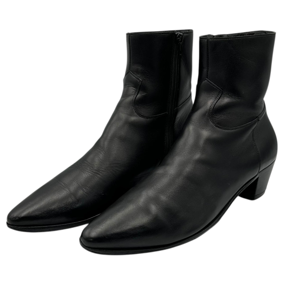 CELINE(セリーヌ) 19SS Hedi Slimane JACNO 6cm Heel Side-Zip Boots 