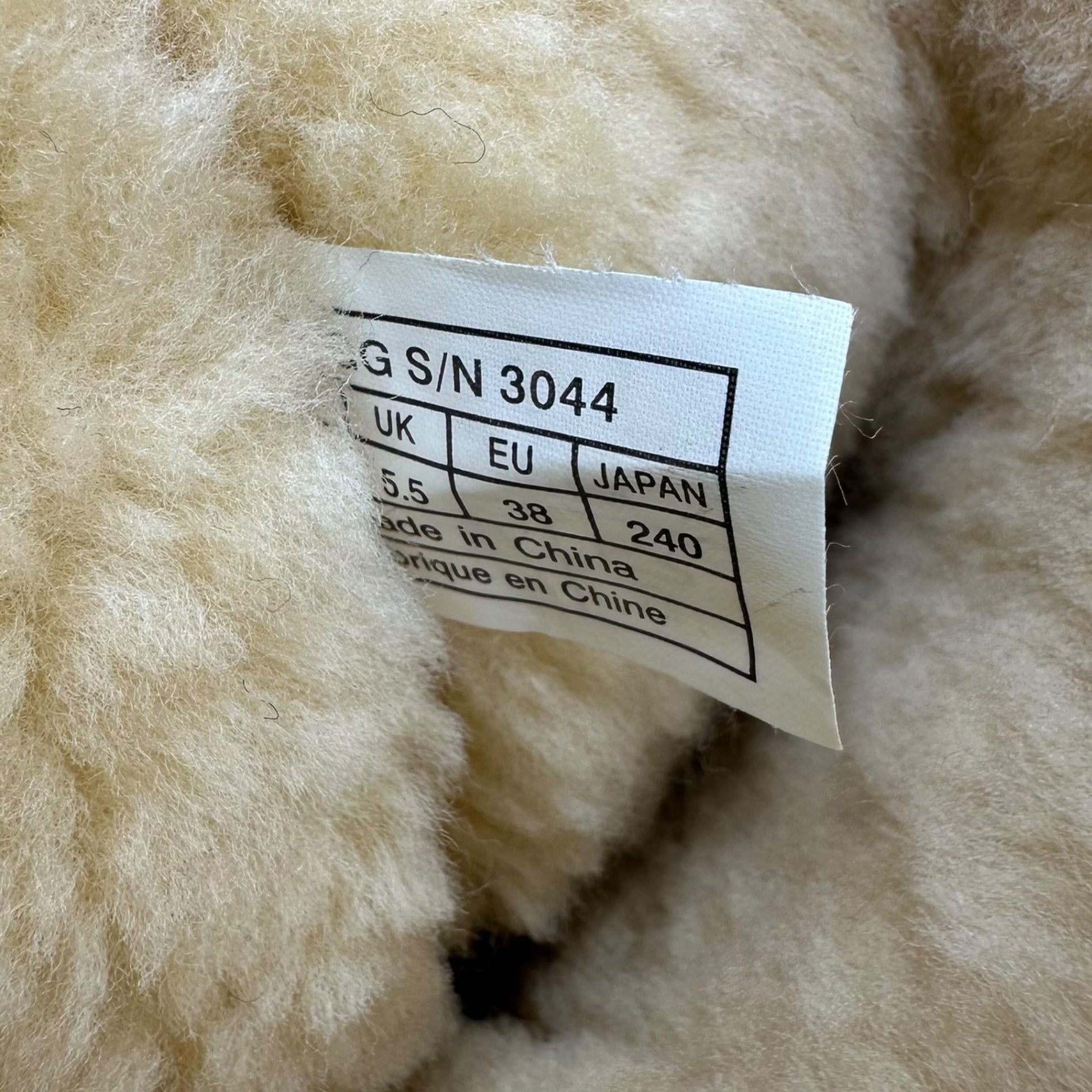 UGG×JIMMY CHOO(アグ×ジミーチュウ) Star studded mouton boots スタースタッズ ムートン ブーツ 3044W 24cm ブラウン ボア コラボ