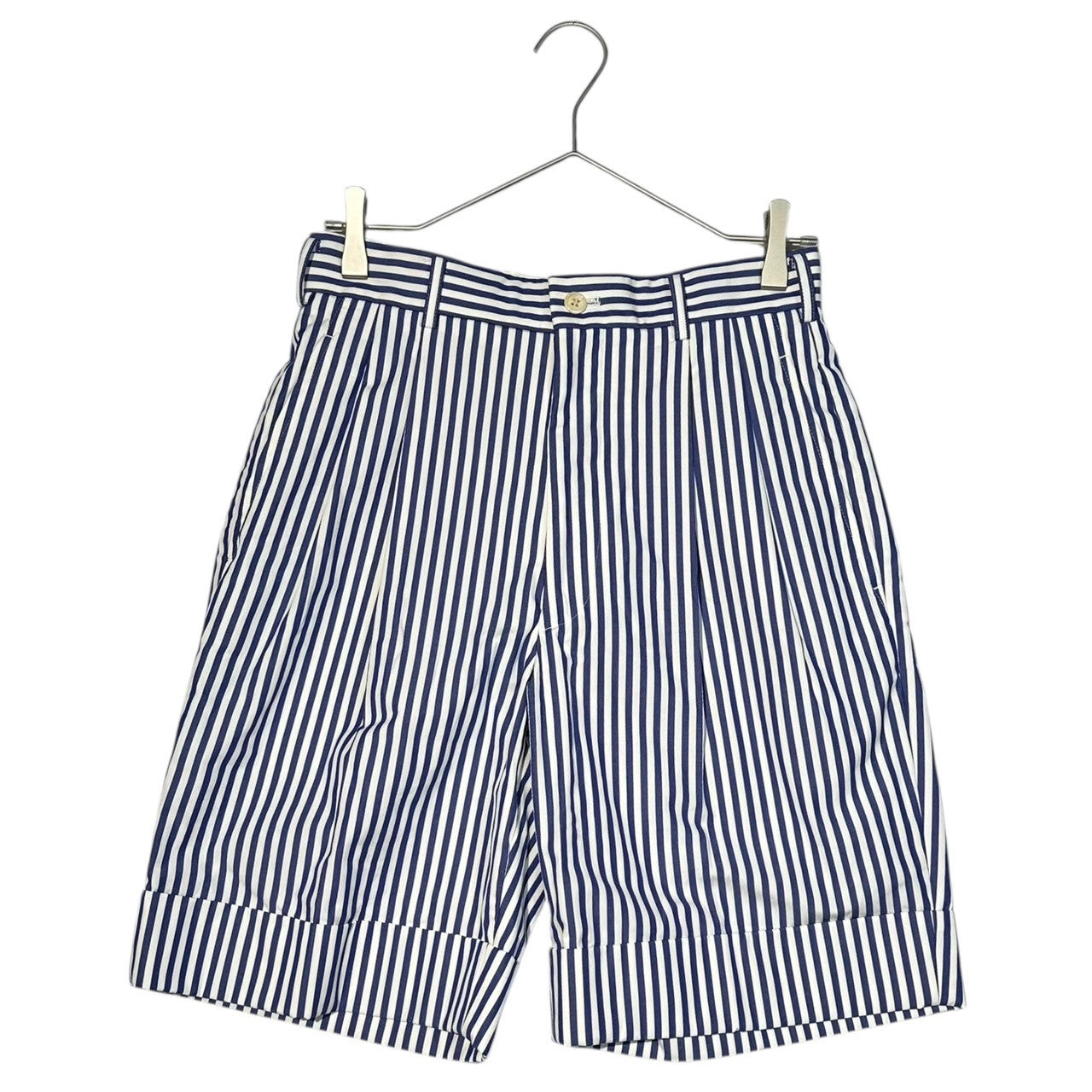 COMME des GARCONS GIRL(コムデギャルソンガール) 24SS Stripe half pants ストライプ ハーフ パンツ NM-P009 XS ホワイト AD2023 ショーツ ショート