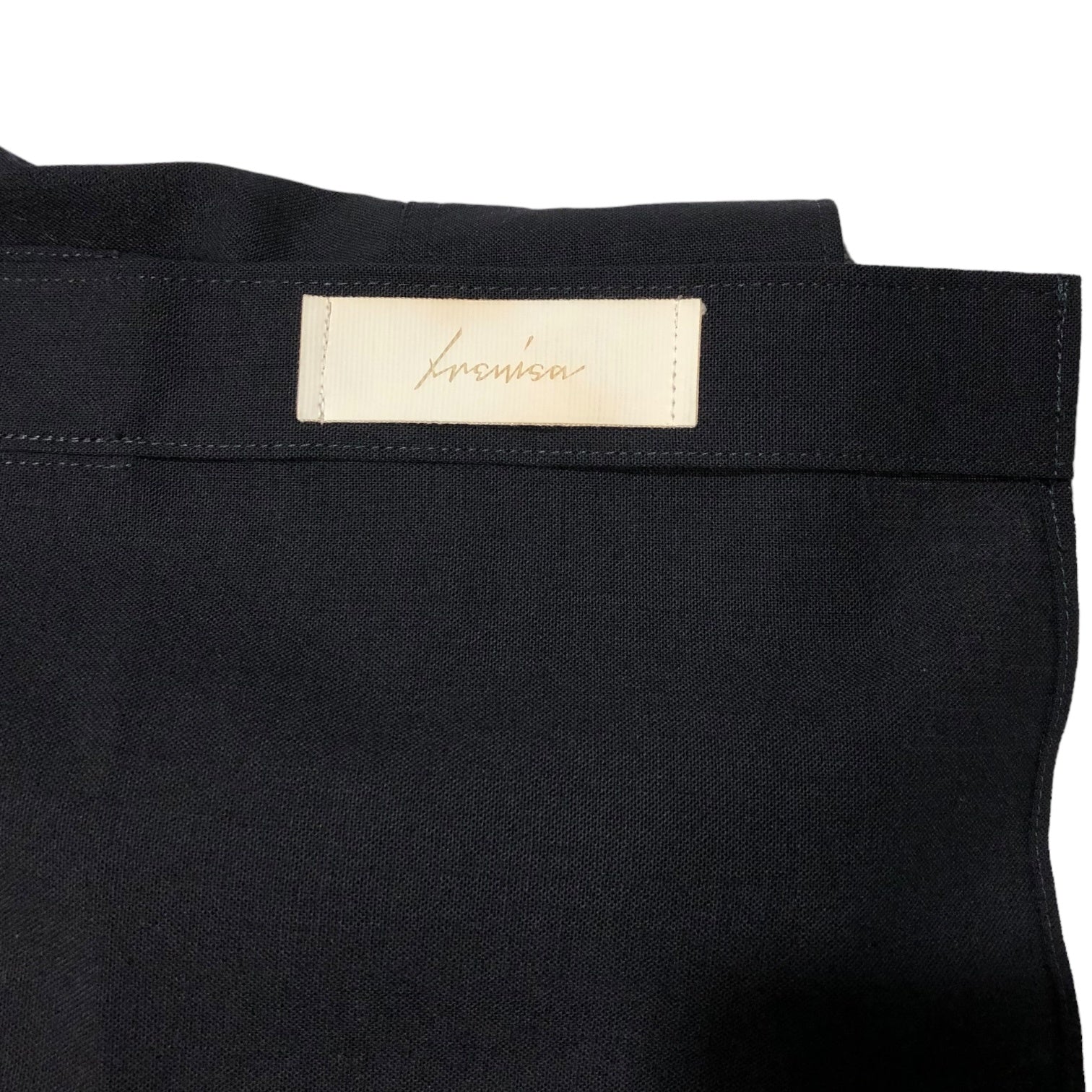 IRENISA(イレニサ) 23SS ORNAMENTAL FLY FRONT SHIRT オーナメントフライ フロントシャツ IH-23SS-B006-MT SIZE 2(M) ダークネイビー