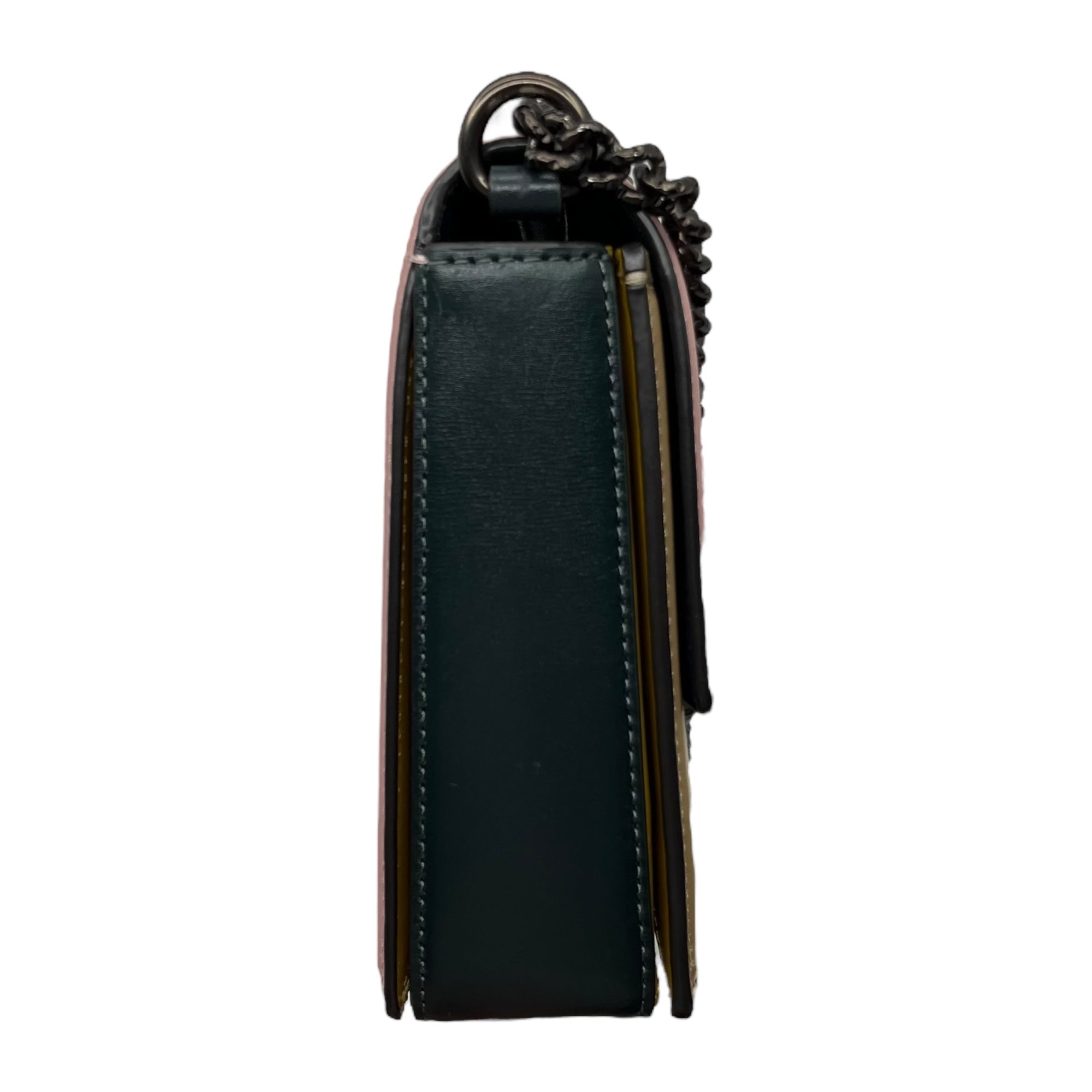 COACH(コーチ) Jennifer lopez hutton ジェニファー ロペス ハットン 88070 ダークグリーン チェーン ショルダー バッグ