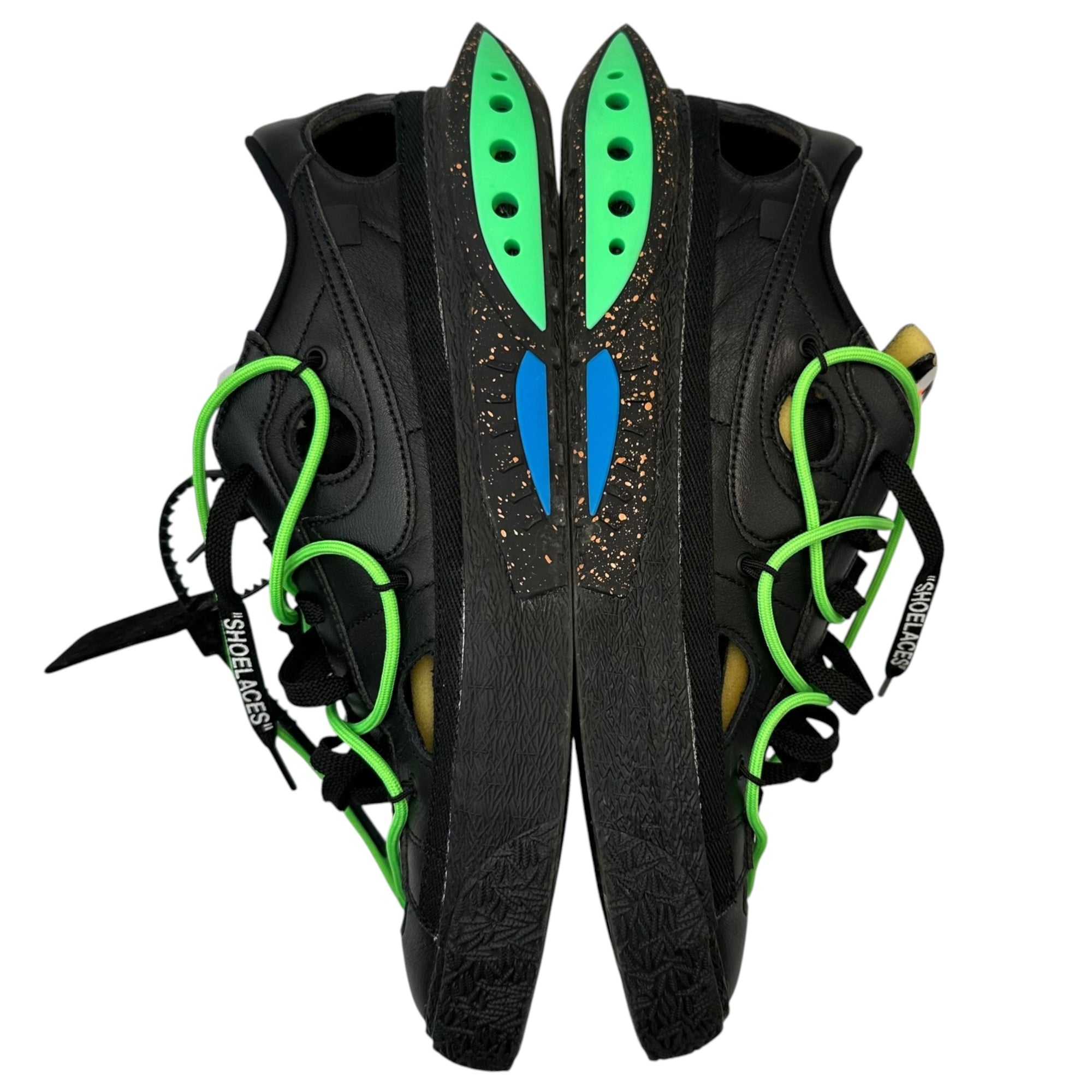 NIKE×Off-White(ナイキ×オフホワイト) Blazer Low Black and Electro Green ブレーザー ロー ブラック アンド エレクトロ グリーン DH7863-001 29cm ブラック×エレクトリックグリーン スニーカー