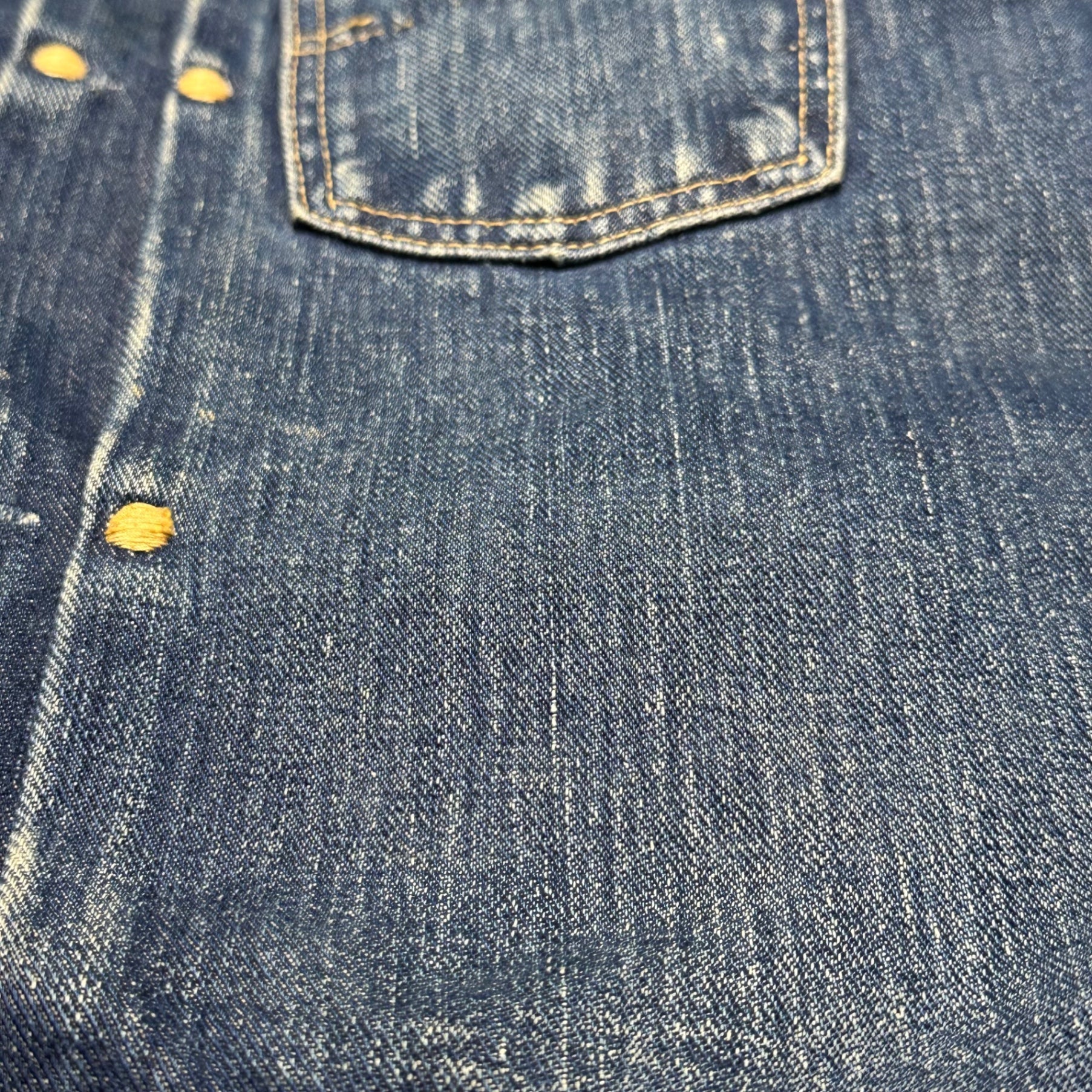 VINTAGE(ヴィンテージ) 50's CORRAL TYPE 2 TRACKER DENIM JACKET トラッカー デニム ジャケット 表記無(ML程度) インディゴ 推定50年代 セカンド 2nd