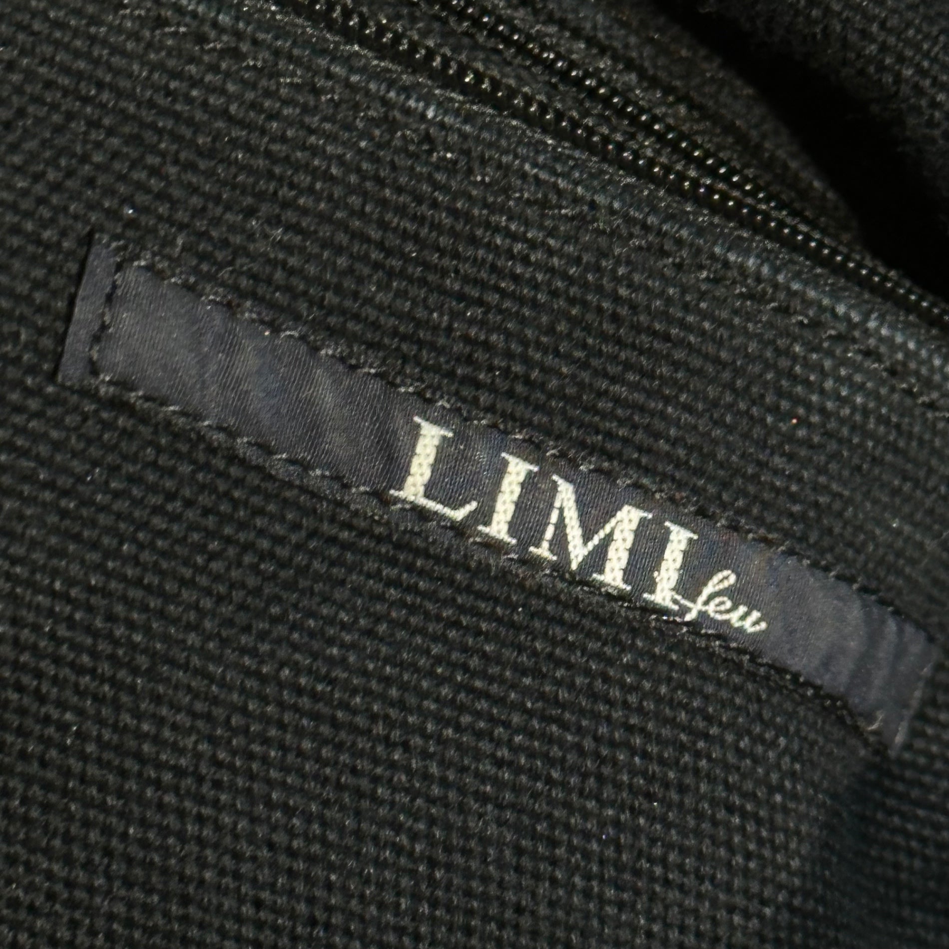 LIMI feu(リミフゥ) Belt Design Large Tote Bag ベルト デザイン ビッグ トート バッグ ブラック
