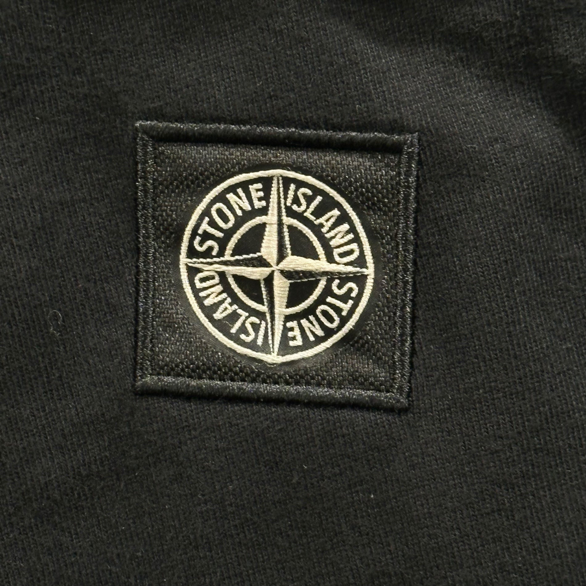 STONE ISLAND(ストーンアイランド) 19SS Sweat Half Pants スウェット ハーフ パンツ 7015L0150 W32 ブラック