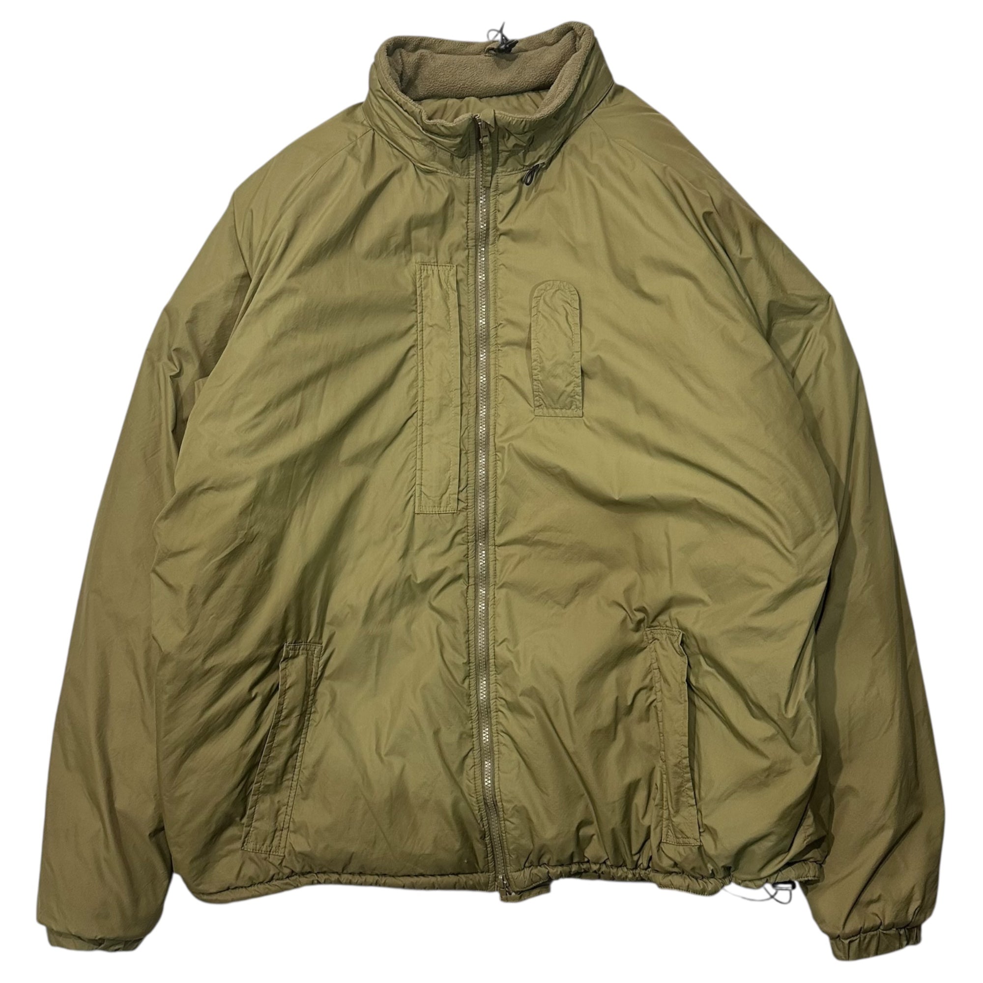 BRITISH MILITARY(イギリス軍) Old BRITISH ARMY PCS THERMAL JACKET イギリス軍 PCS サーマルジャケット 201801 S25 XXL カーキ