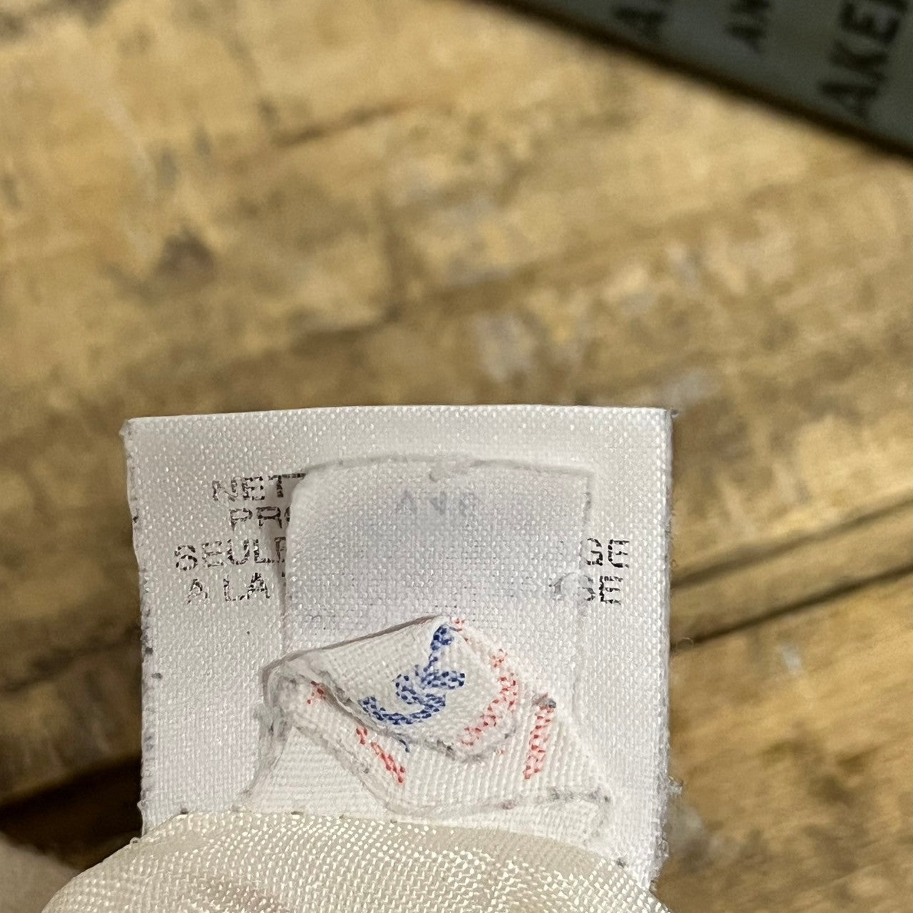 Liz Claiborne(リズ グレイボーン) 80's vintage wool pants ヴィンテージ ウール パンツ 80年代 SIZE 4(M) アイボリー ヨーロッパヴィンテージ