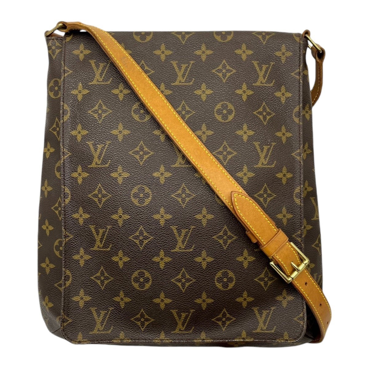 LOUIS VUITTON(ルイヴィトン) Musette Monogram ミュゼット モノグラム ショルダー バッグ M51256 ブラウン AS1929 1999年製造 90年代 廃番モデル