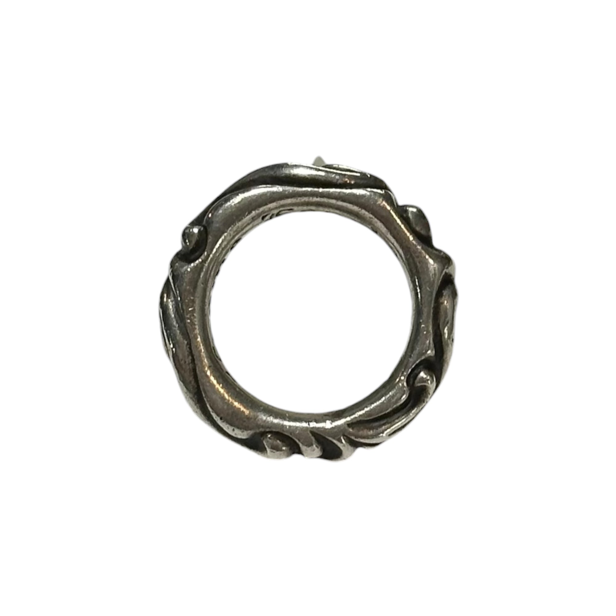 CHROME HEARTS(クロムハーツ) SCRL BAND RING スクロール バンド リング 11.5号 シルバー 重さ:約8.5g