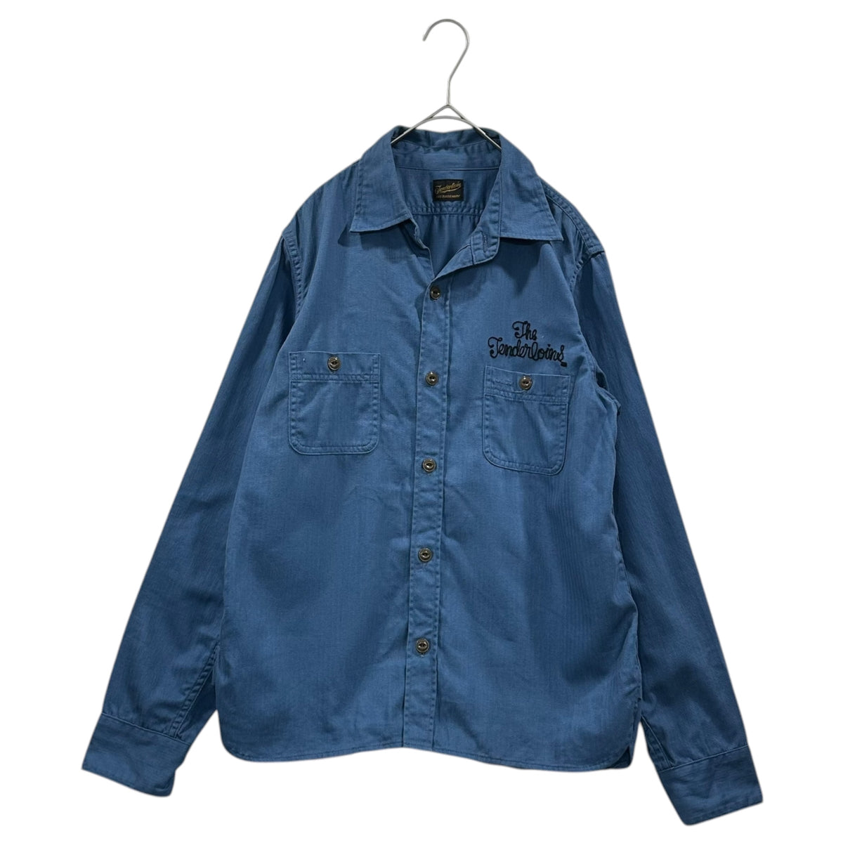 TENDERLOIN(テンダーロイン) Herringbone Chain Stitch L/S Shirt 