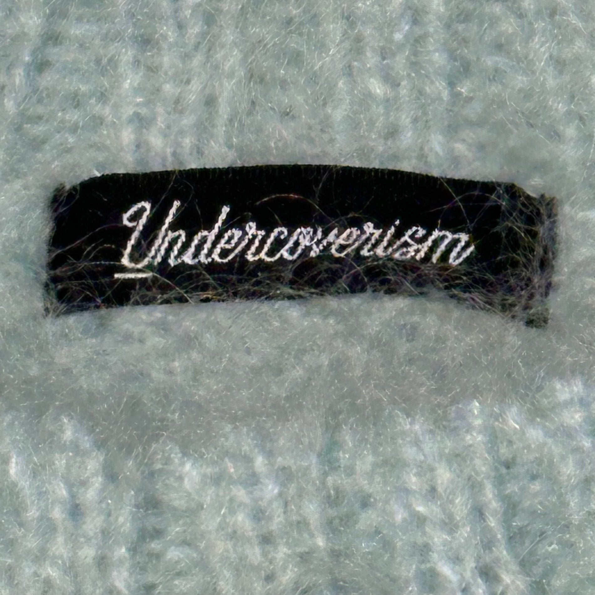 UNDERCOVERISM(アンダーカバイズム) 22AW Side Zip Mohair Knit 脇 ジップ モヘヤ ニット UI2B4904 4(L程度) ミント