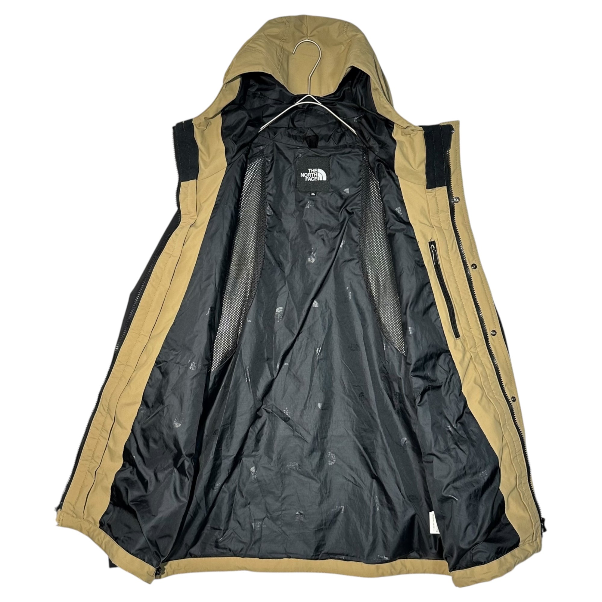 THE NORTH FACE(ノースフェイス) GORE-TEX Mountain Light Jacket ゴアテックス マウンテンライト ジャケット NP62236 XL ベージュ×ブラック