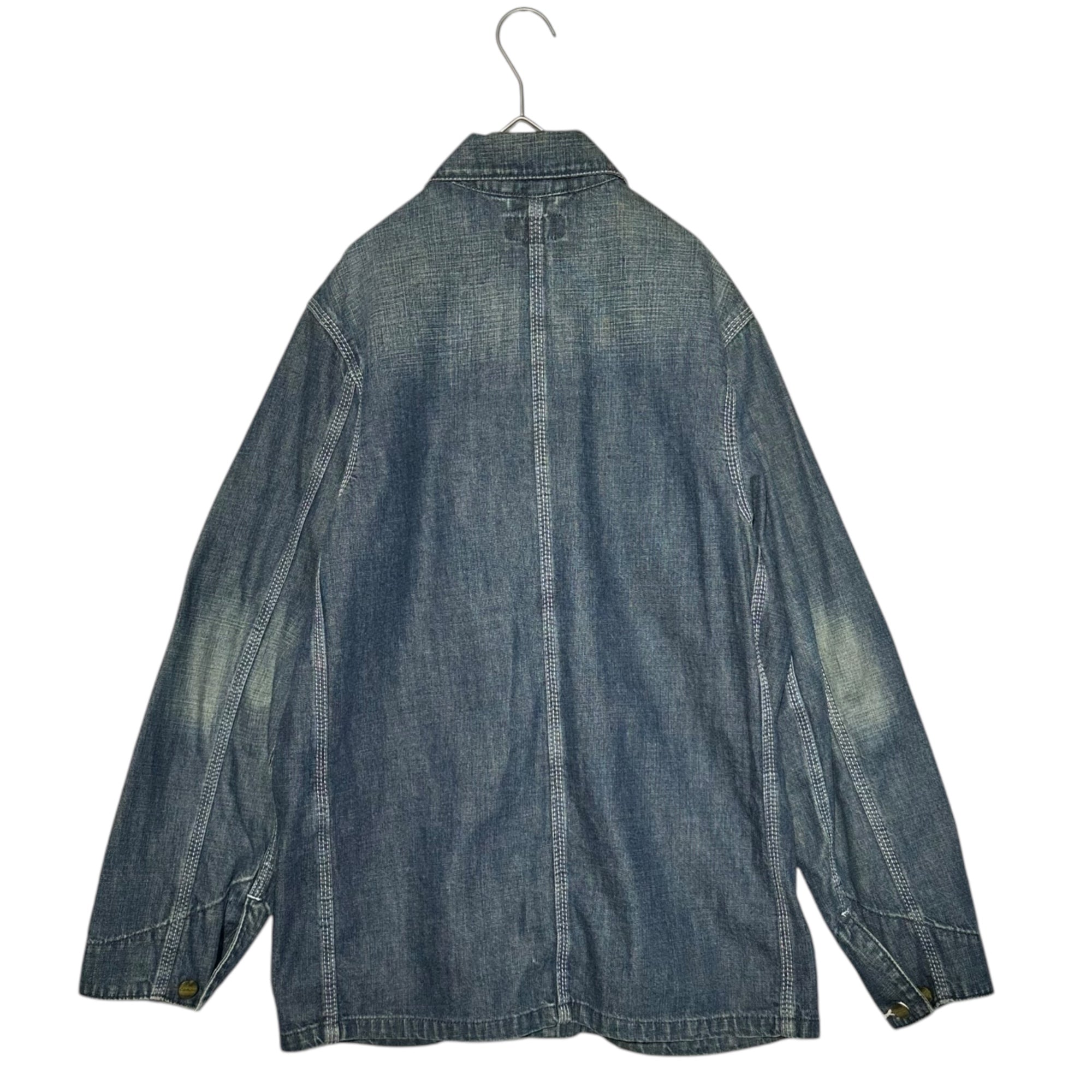 carhartt(カーハート) 00's Denim Coverall Jacket 2000年代 デニム カバーオール ジャケット 00108 ACH-1550 E746-1809 M インディゴ