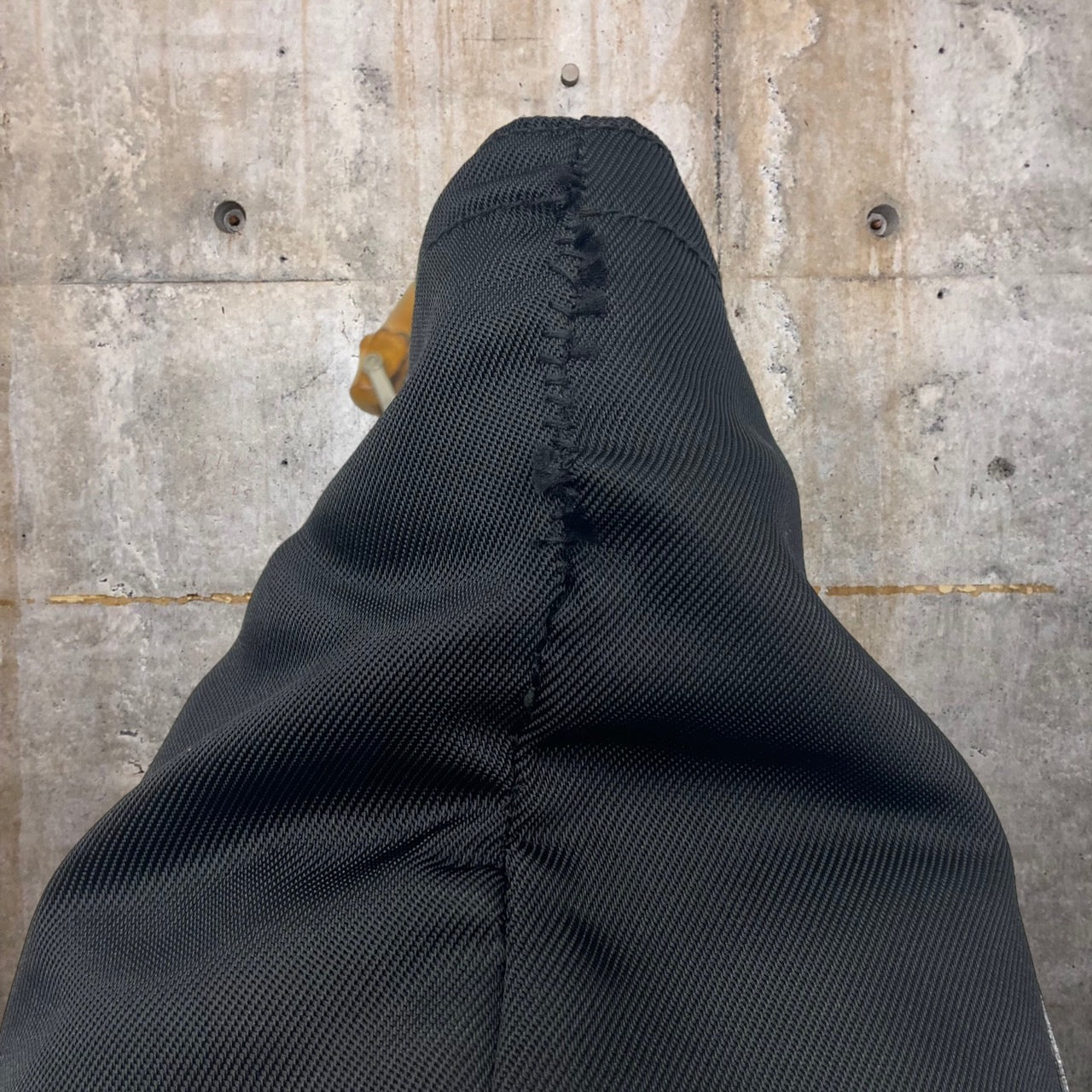 GUCCI(グッチ) バンブー切替ハンドバッグ 00037540508 ブラック OLD GUCCI 補修跡有