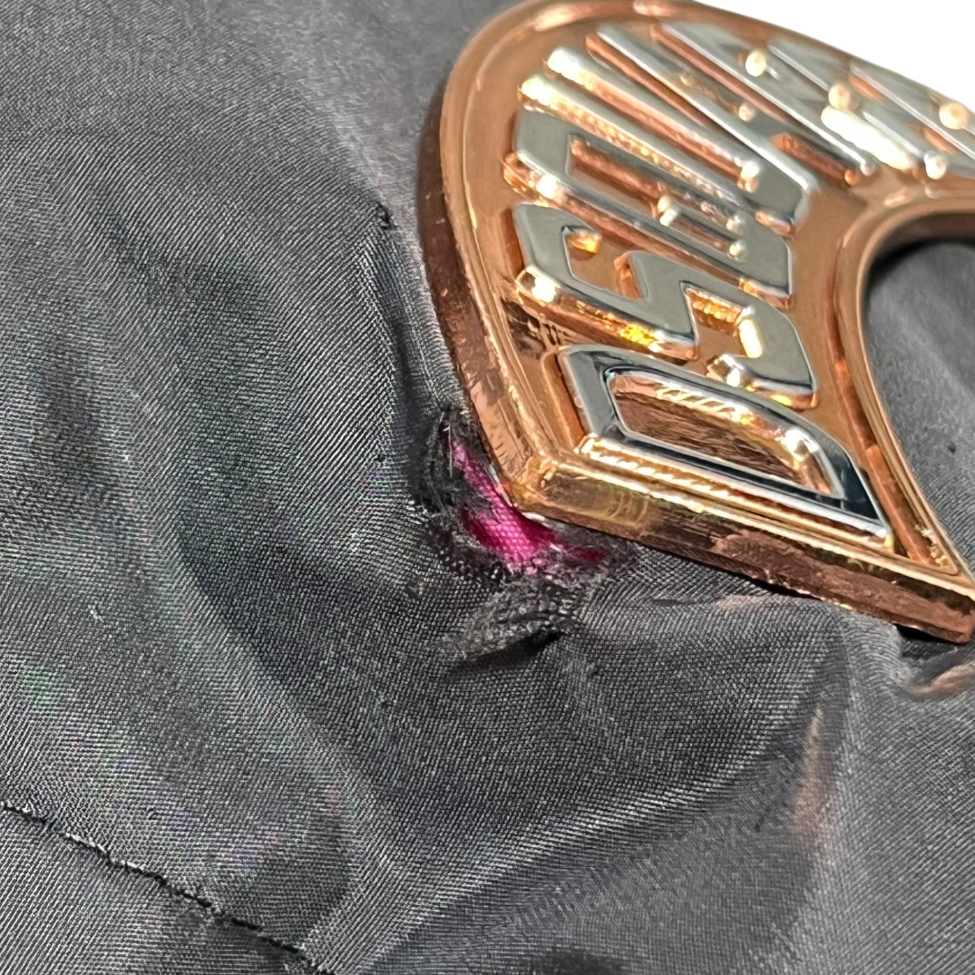 DSQUARED2(ディースクエアード) 00's 8 pocket down bomber jacket 8ポケット ダウン ボンバー ジャケット バイカー 46(M程度) ブラック Y2K テック アーカイブ