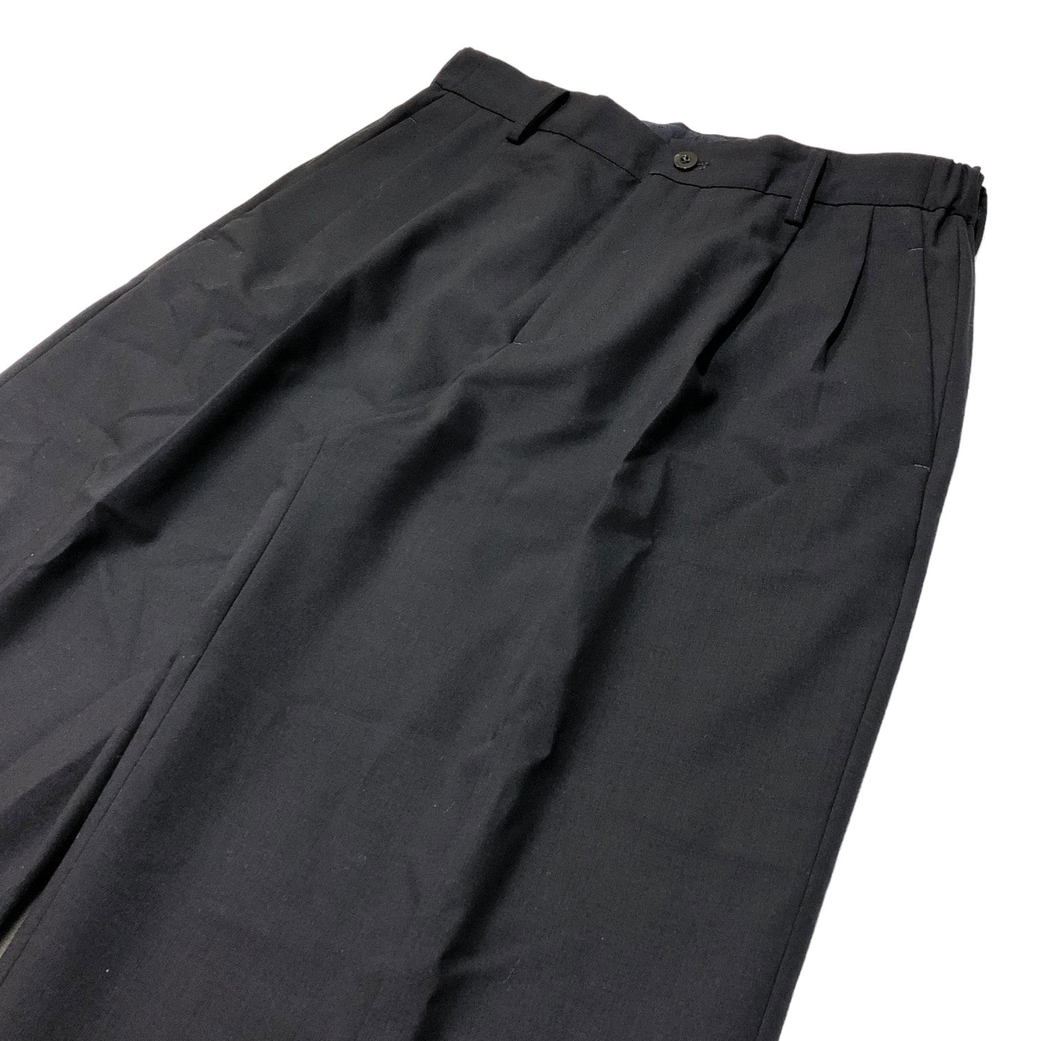 IRENISA(イレニサ) 23SS 2 TUCK WIDE PANTS 2タック ワイドパンツ スラックス IH-23SS-P018-MT SIZE 2(M) ダークネイビー
