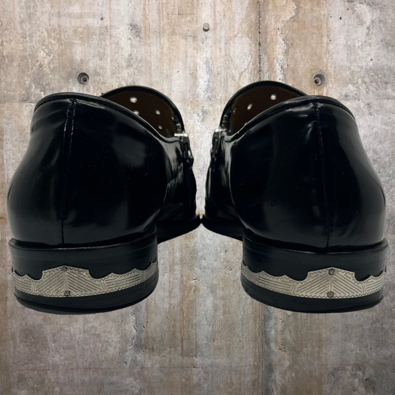 TOGA PULLA(トーガプルラ) 20AW EYELET SIDEZIP SHOES/レザーシューズ 0320G 39(24cm程度) ブラック