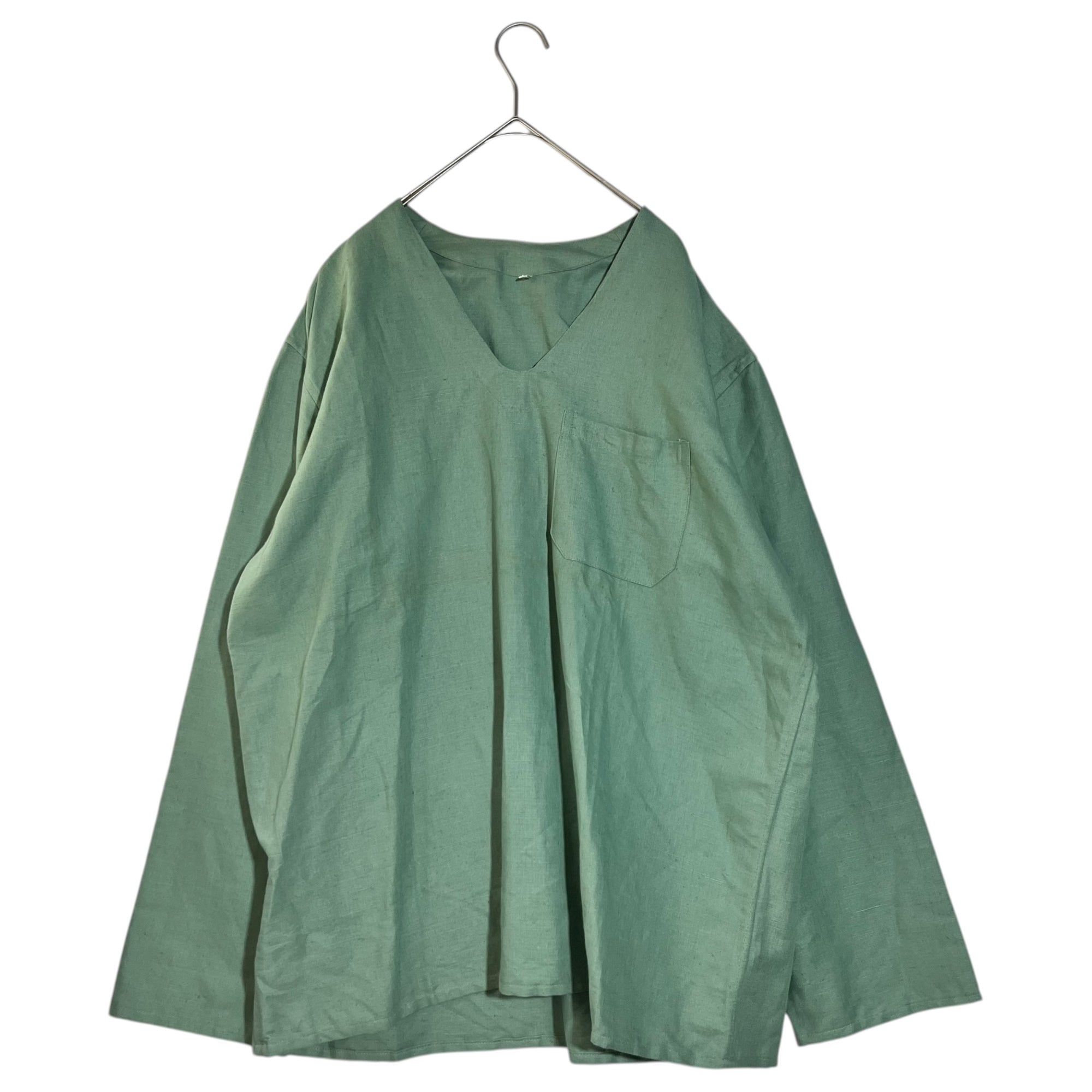 VINTAGE(ヴィンテージ) 90's surgical smock サージカルスモック 90年代 48(L程度) グリーン ミリタリーアイテム