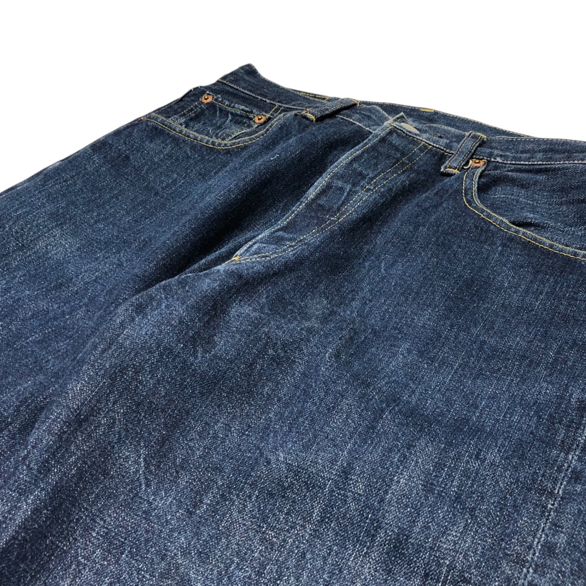 Levi's(リーバイス) 66501 復刻モデル BIGE STRAIGHT DENIM PANTS ストレート デニム パンツ 赤耳 31 インディゴ